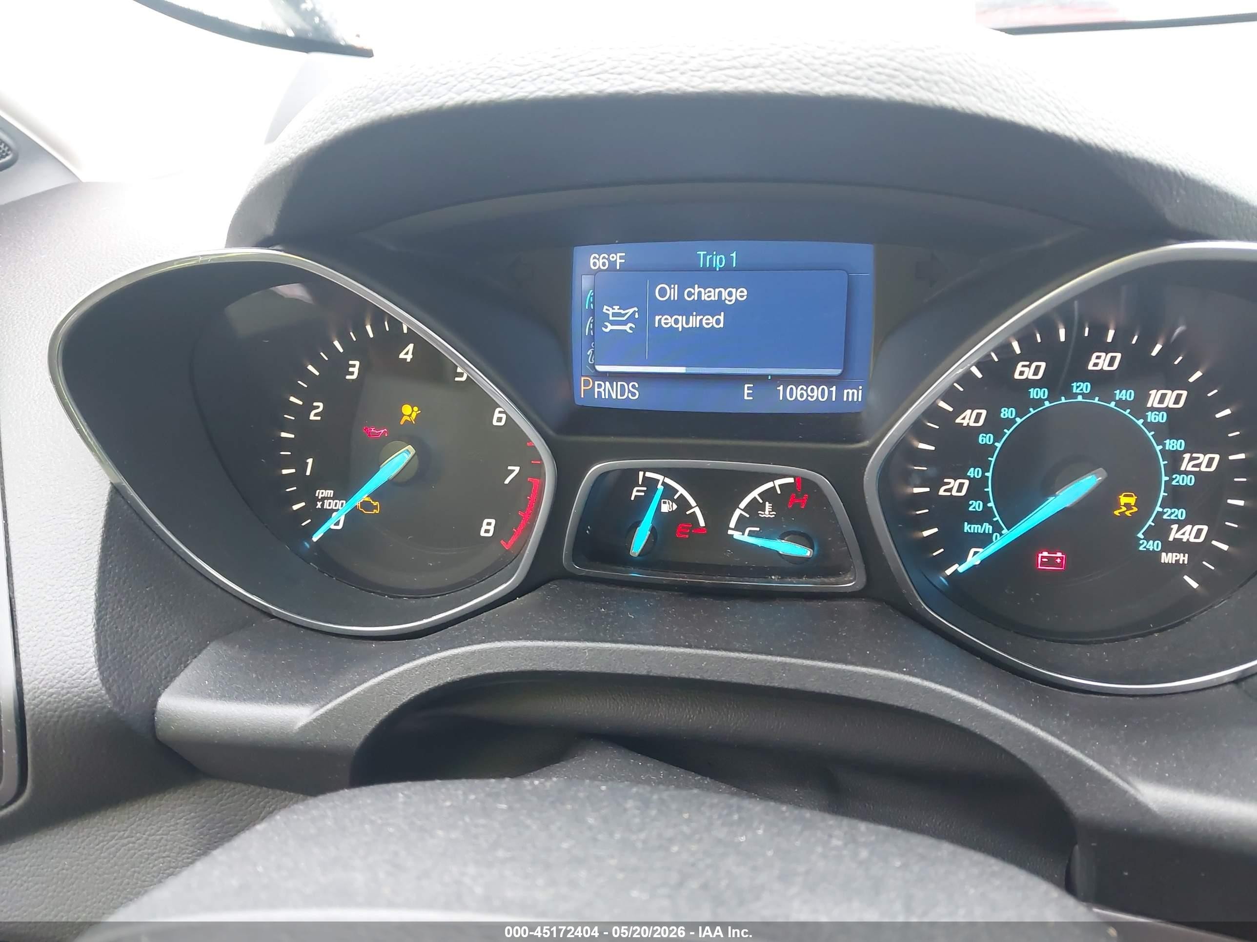 2014 Ford Escape Se Gray vin: 1FMCU0GX7EUA38261