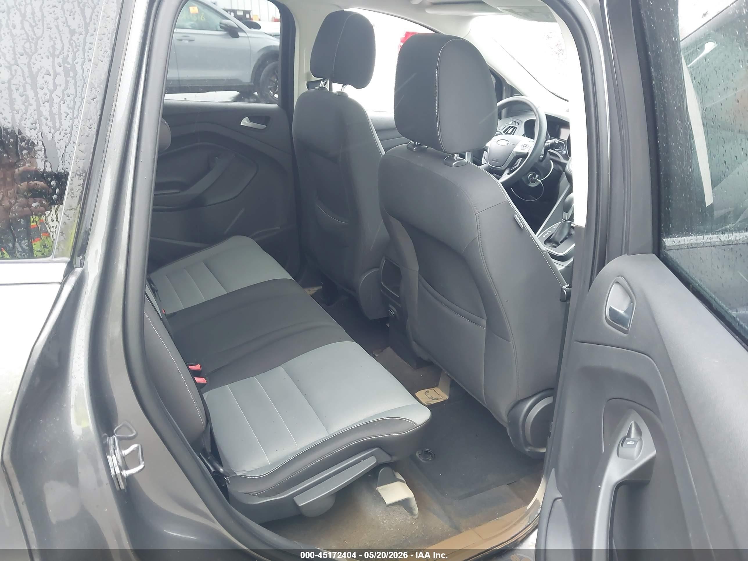 2014 Ford Escape Se Gray vin: 1FMCU0GX7EUA38261