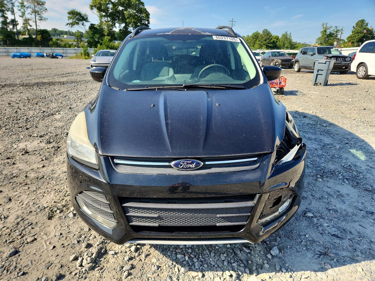 2014 Ford Escape Se Black vin: 1FMCU0GX7EUA58185