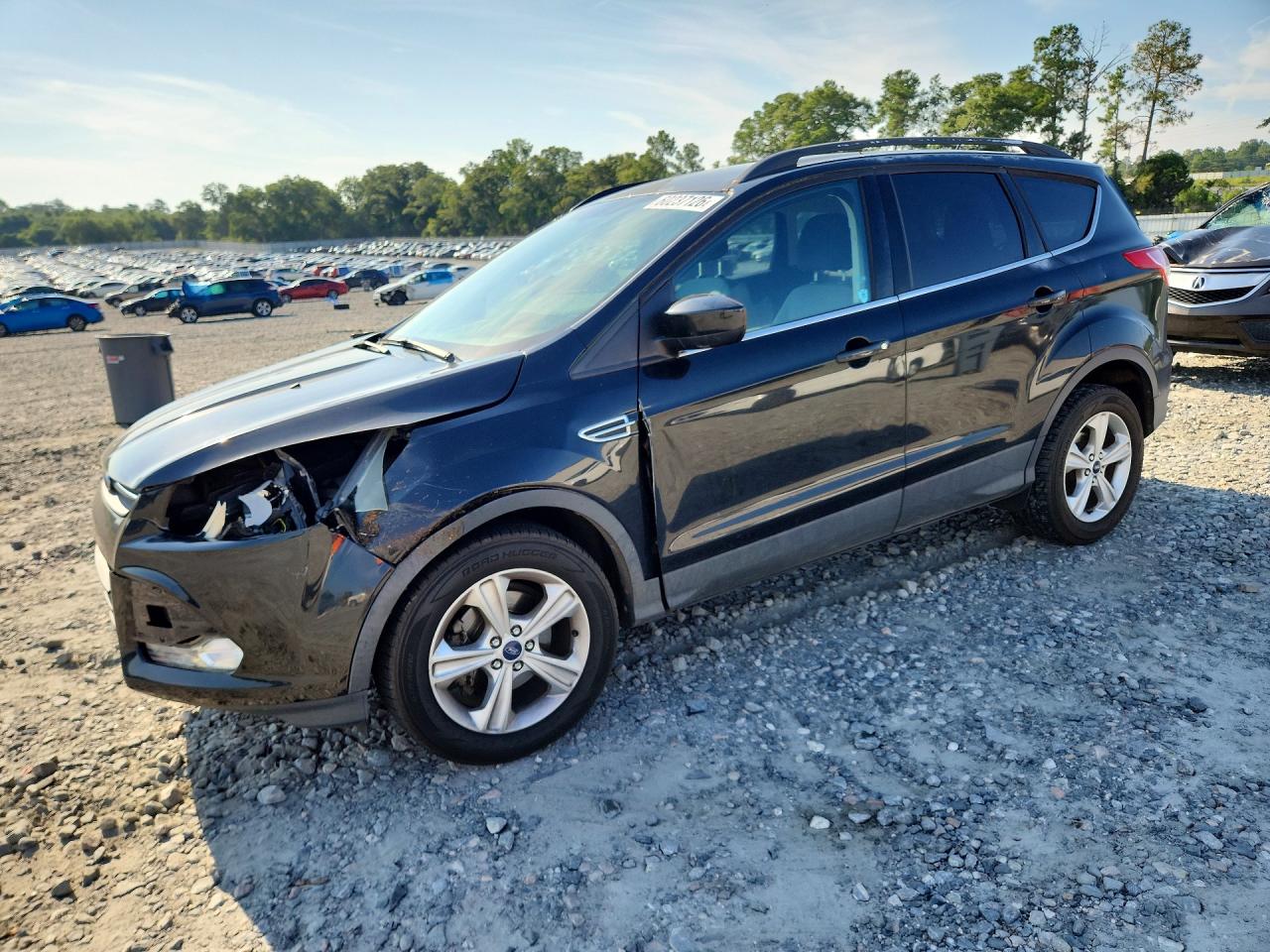 2014 Ford Escape Se Black vin: 1FMCU0GX7EUA58185