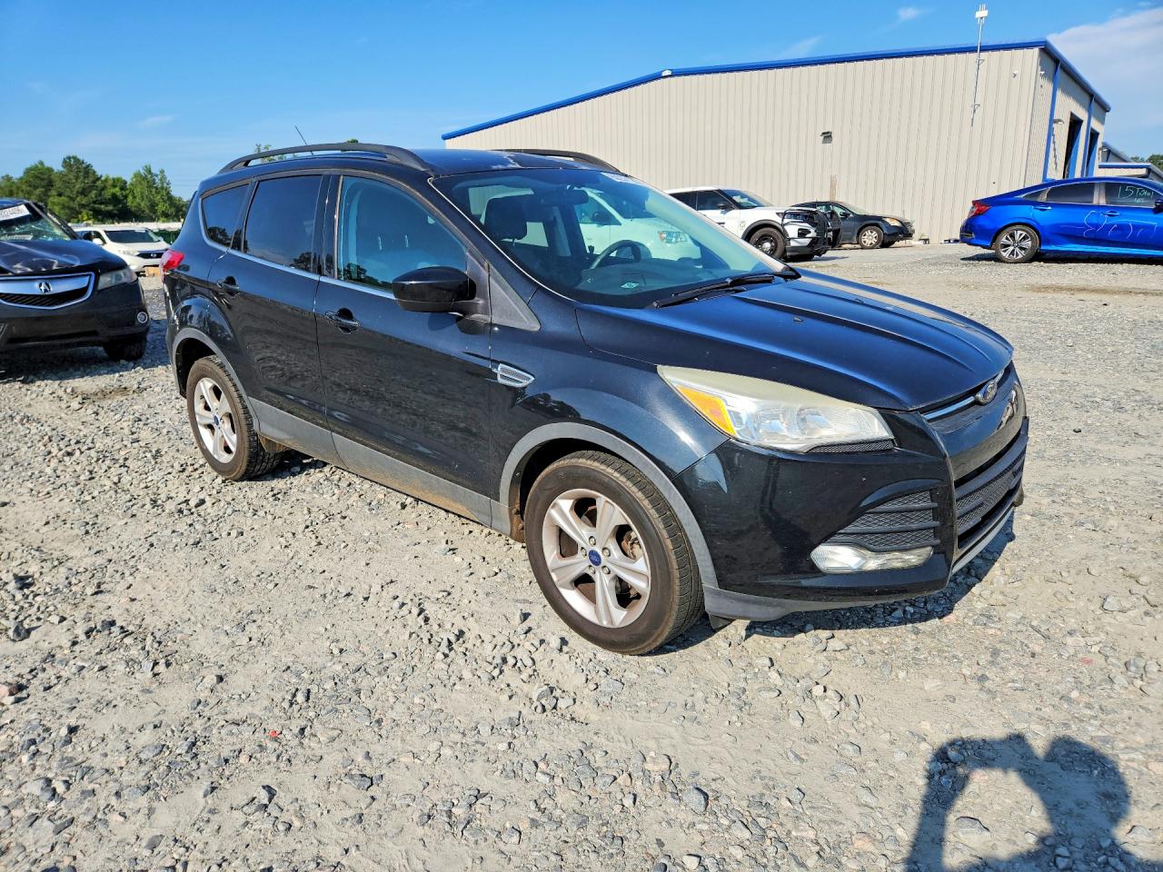 2014 Ford Escape Se Black vin: 1FMCU0GX7EUA58185