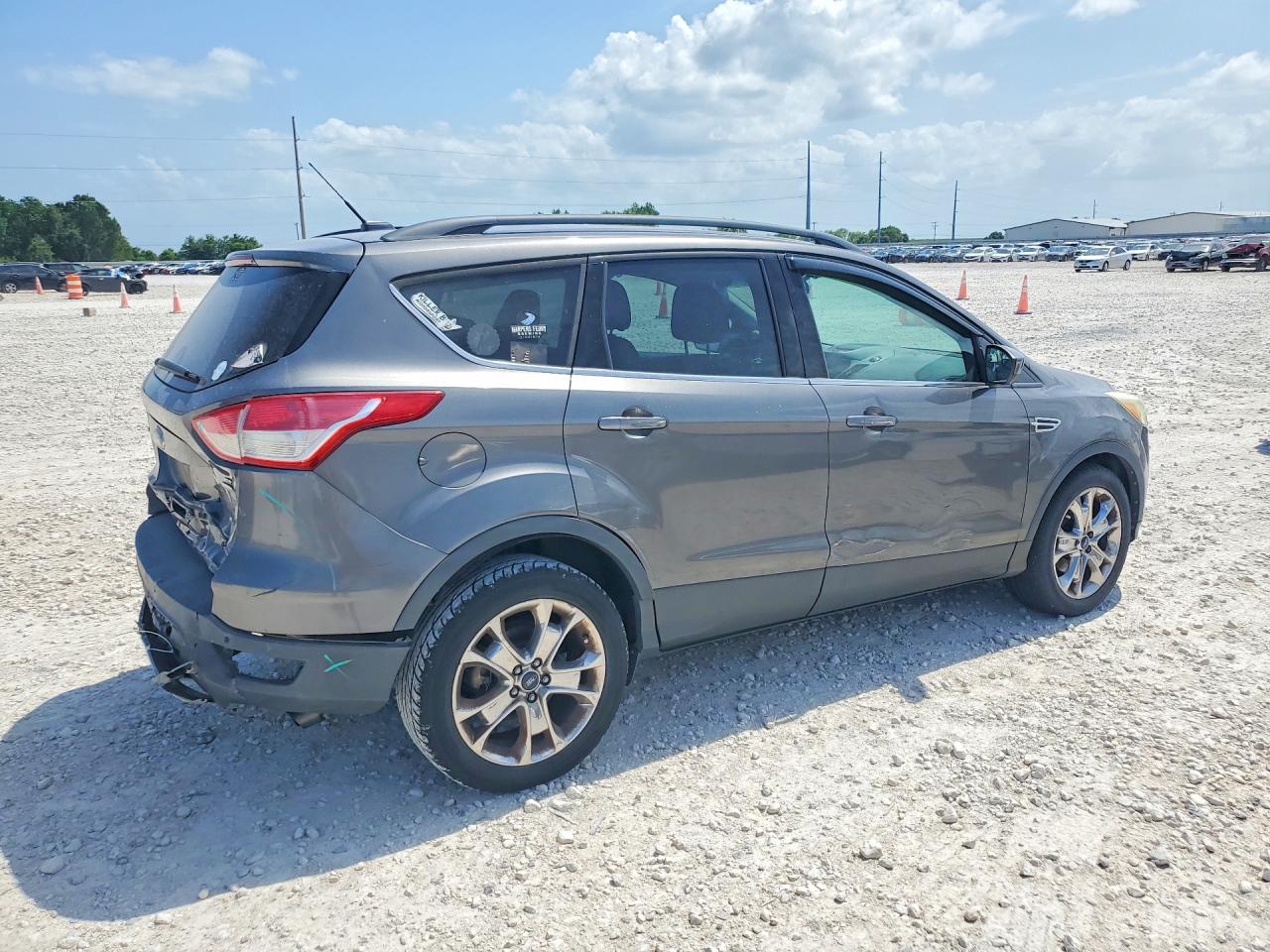 2014 Ford Escape Se Серый vin: 1FMCU0GX7EUA59904