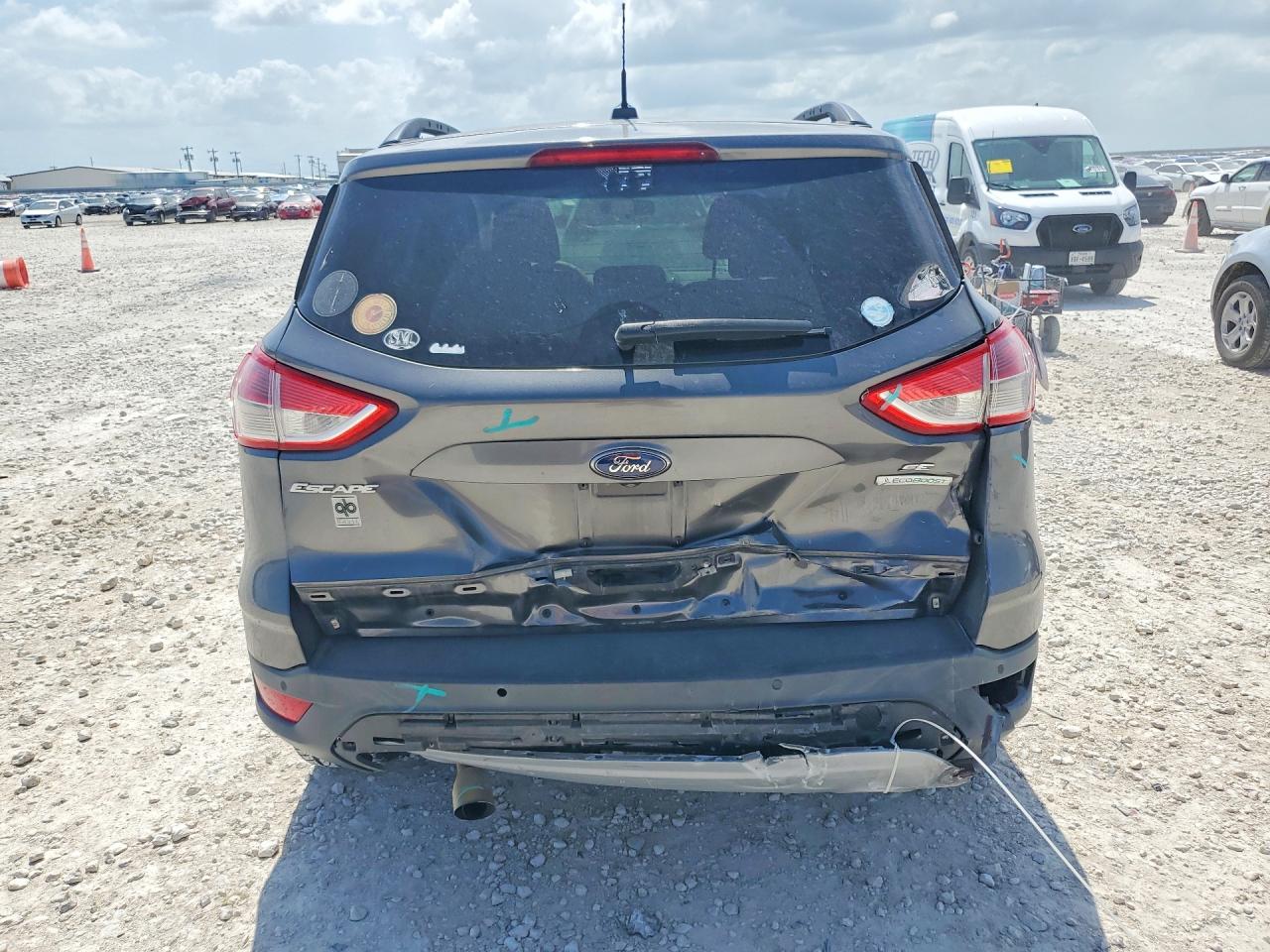 2014 Ford Escape Se Серый vin: 1FMCU0GX7EUA59904