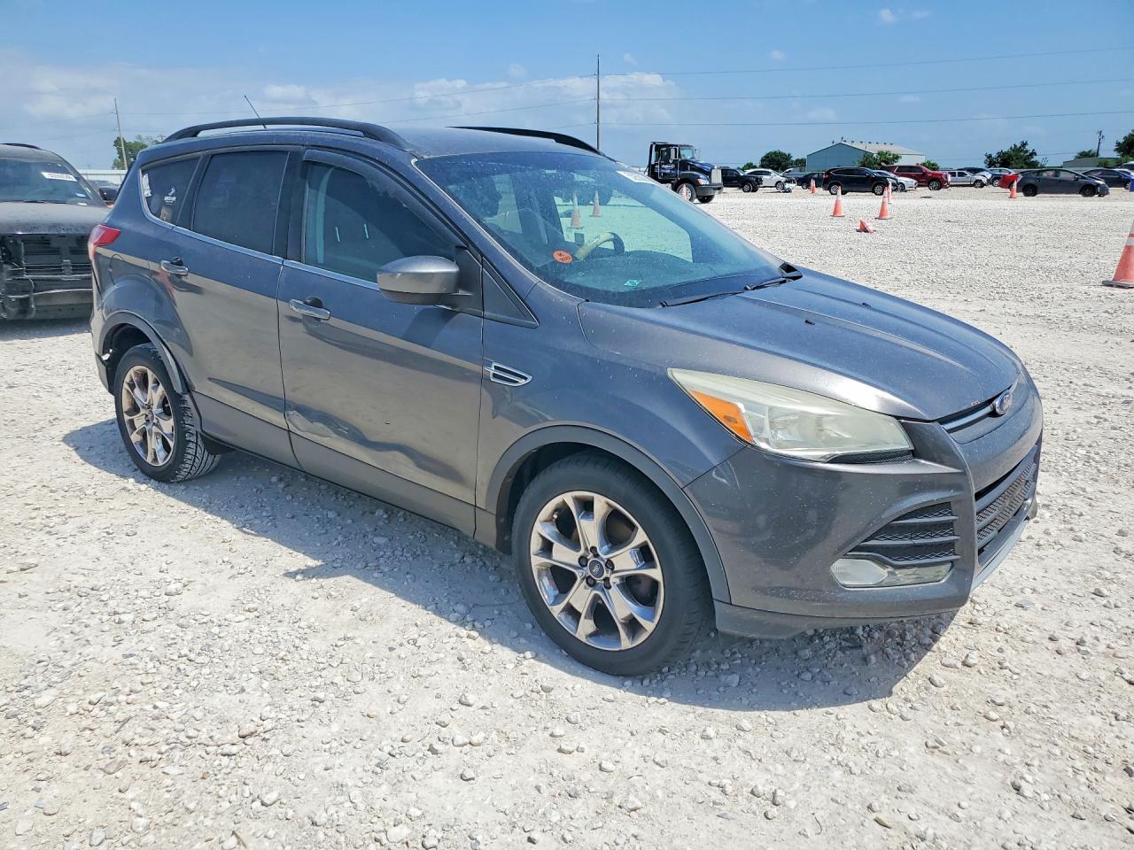 2014 Ford Escape Se Серый vin: 1FMCU0GX7EUA59904