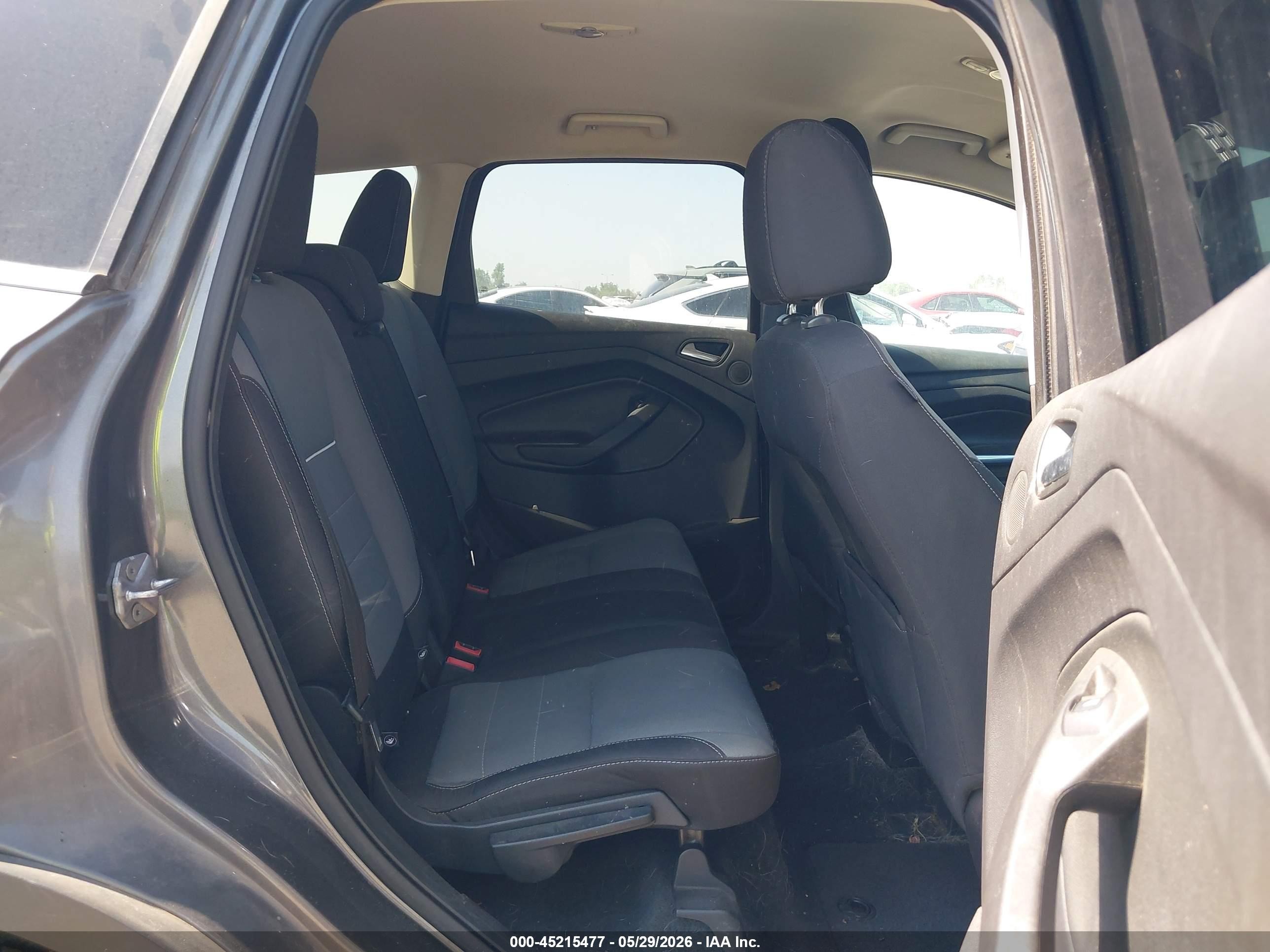 2014 Ford Escape Se Gray vin: 1FMCU0GX7EUB44595
