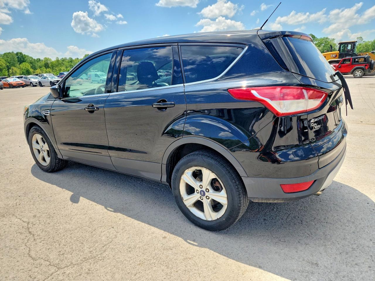 2014 Ford Escape Se Black vin: 1FMCU0GX7EUB57850