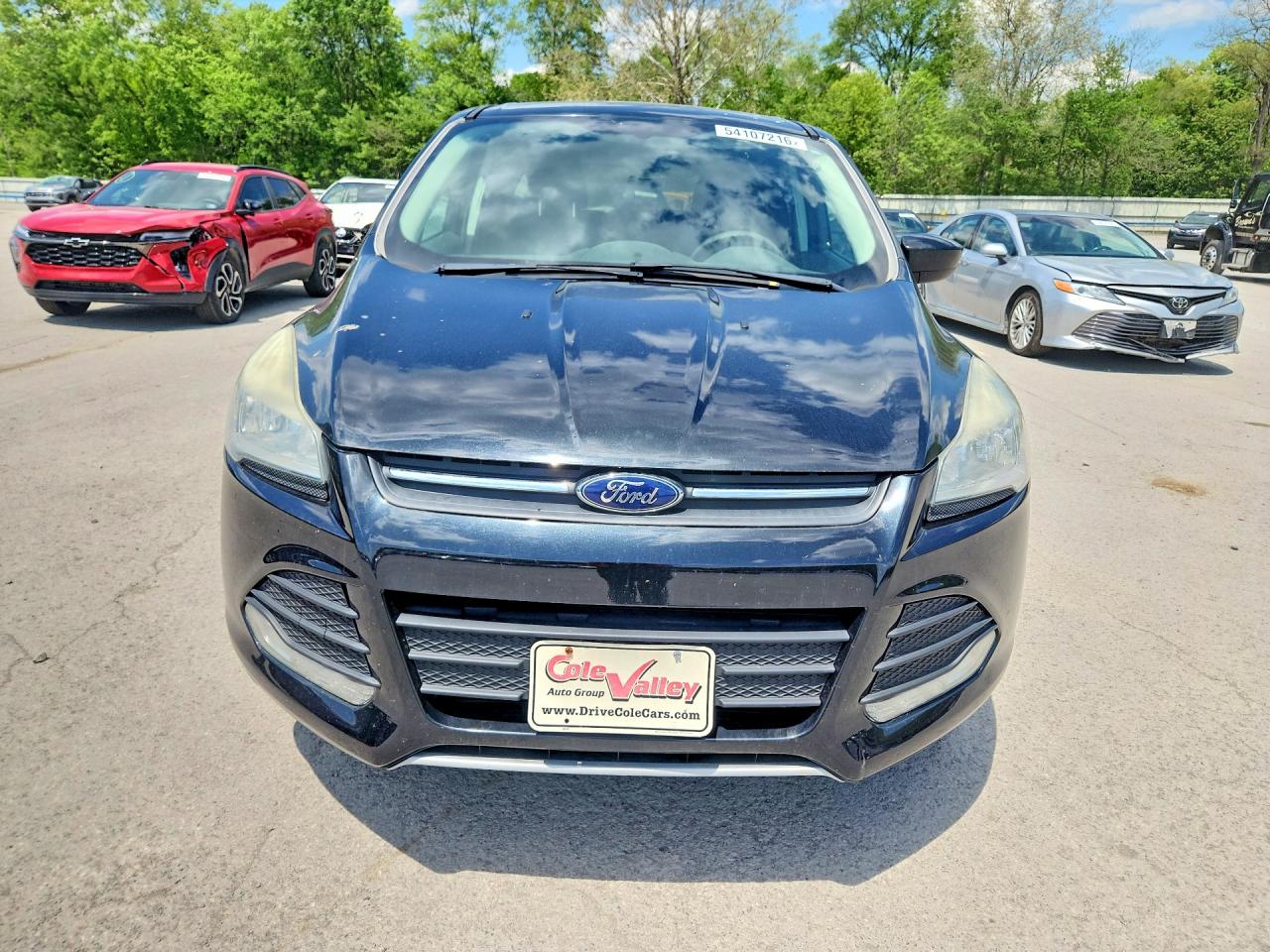 2014 Ford Escape Se Black vin: 1FMCU0GX7EUB57850