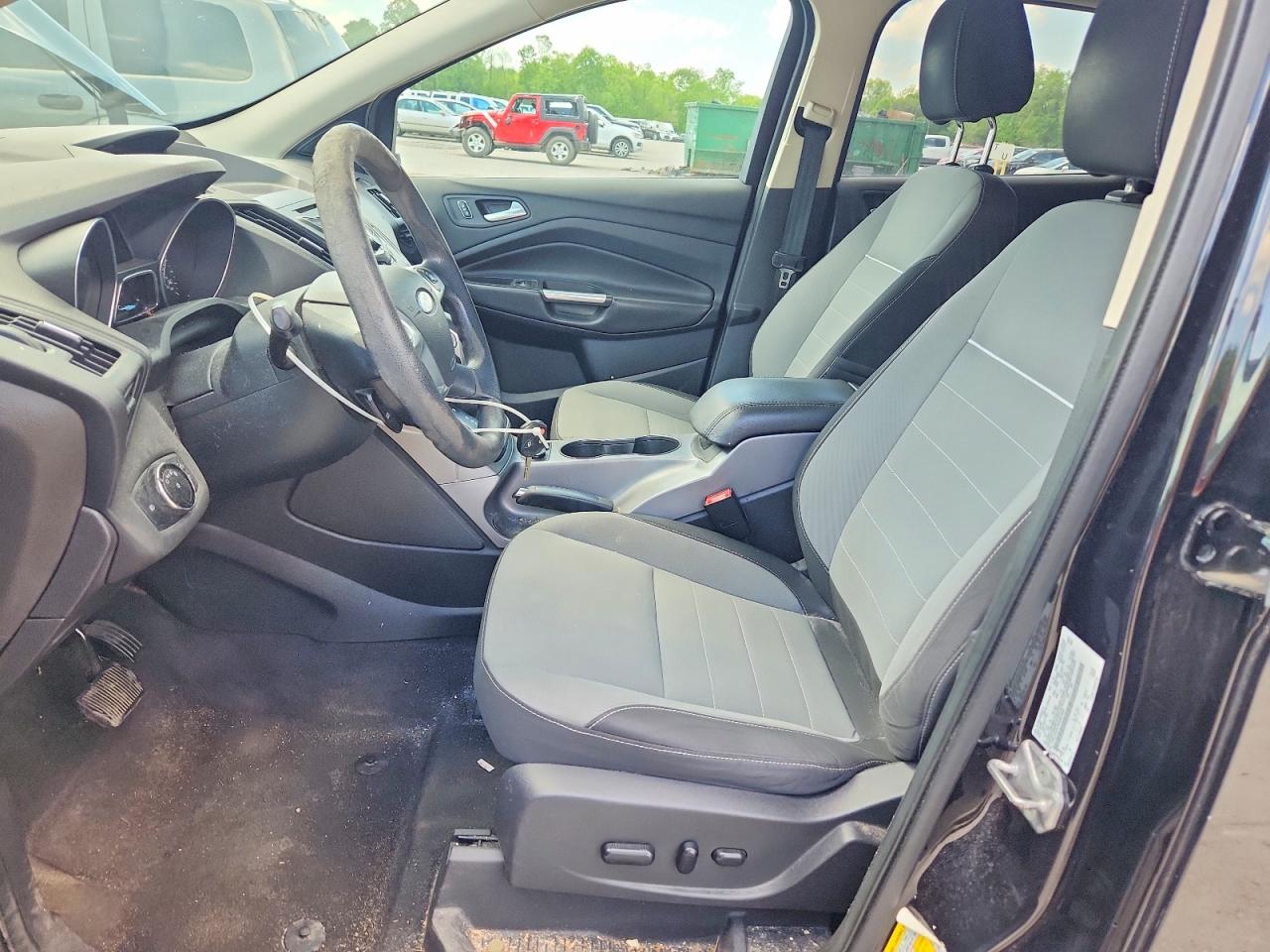 2014 Ford Escape Se Black vin: 1FMCU0GX7EUB57850