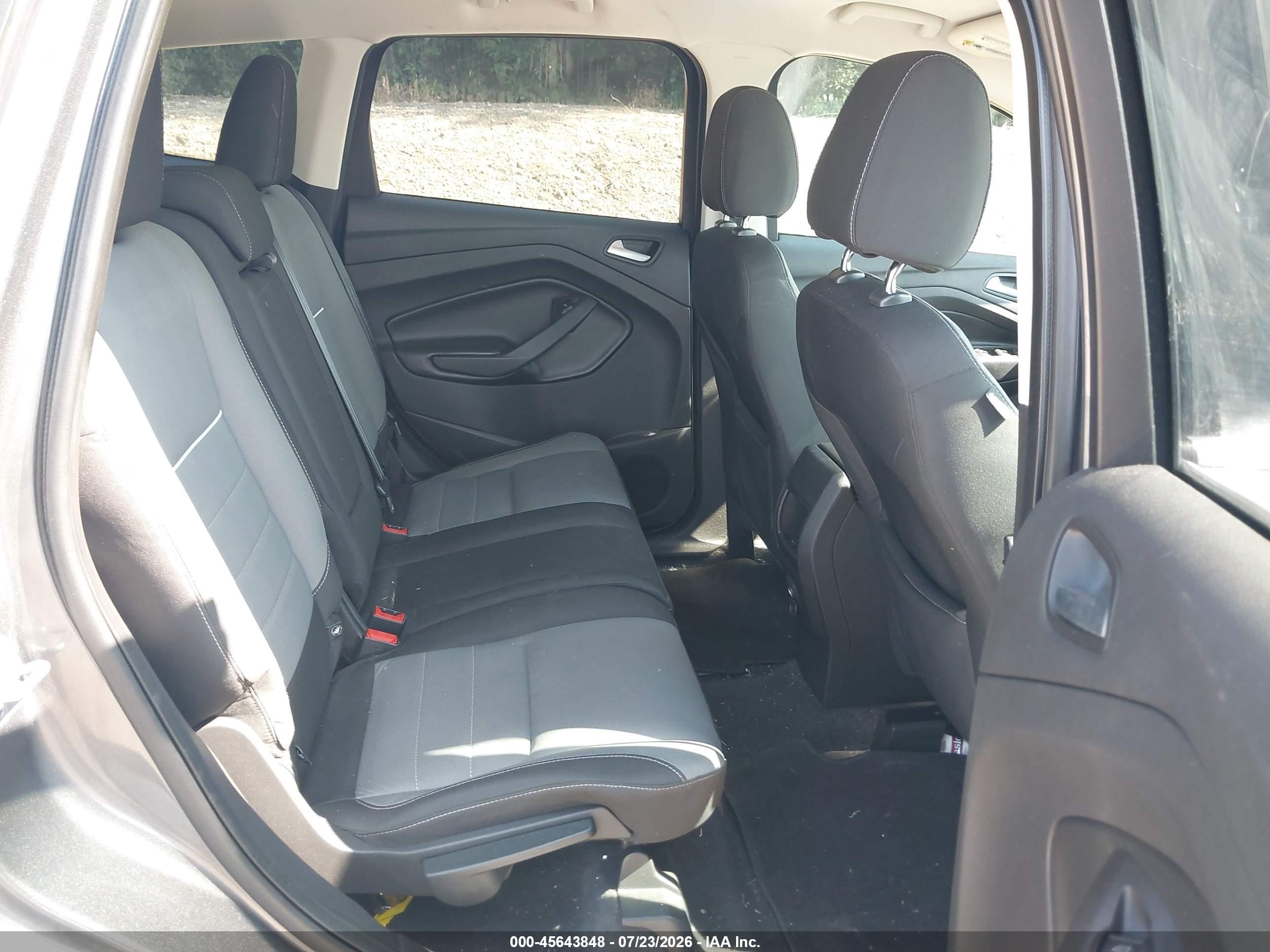 2014 Ford Escape Se Gray vin: 1FMCU0GX7EUB69772