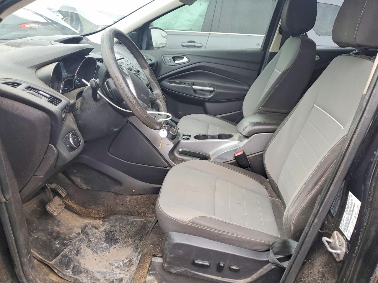 2014 Ford Escape Se Black vin: 1FMCU0GX7EUB77032