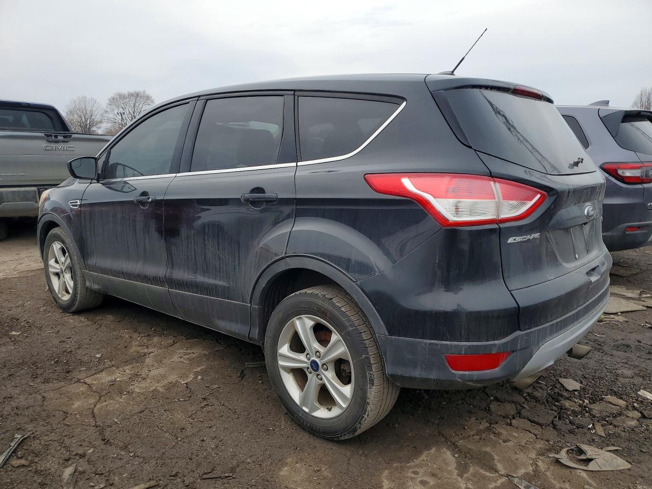 2014 Ford Escape Se Black vin: 1FMCU0GX7EUB77032