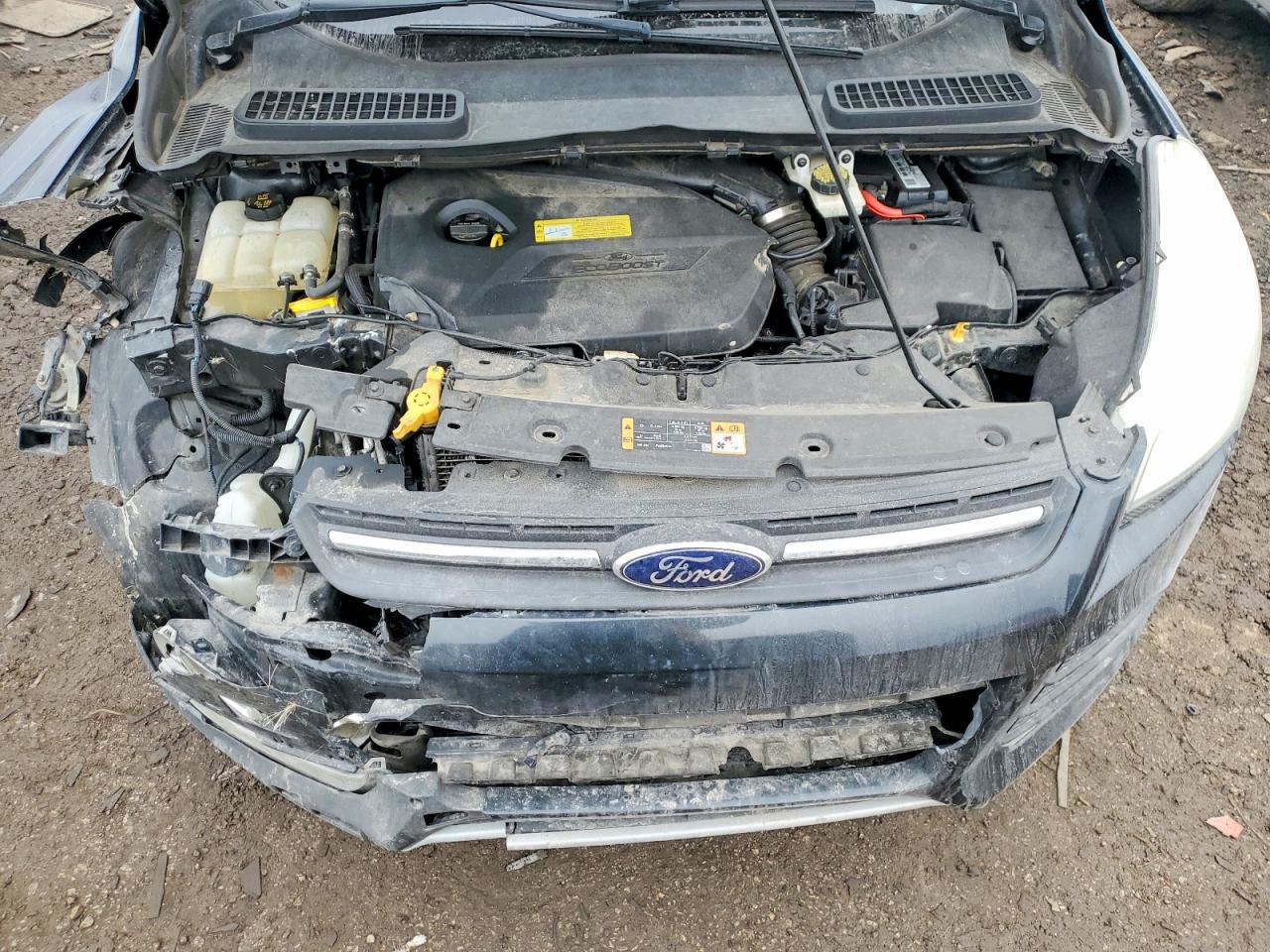 2014 Ford Escape Se Black vin: 1FMCU0GX7EUB77032