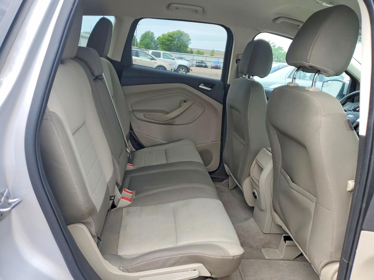 2014 Ford Escape Se Silver vin: 1FMCU0GX7EUC21434