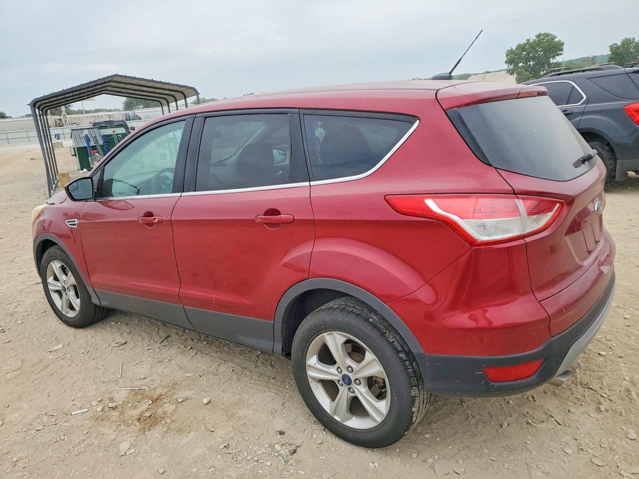2014 Ford Escape Se Red vin: 1FMCU0GX7EUC29047