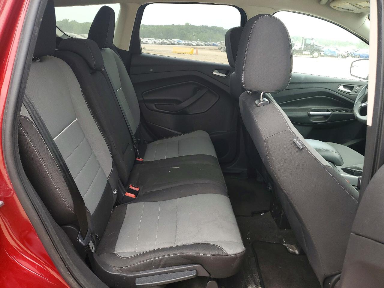 2014 Ford Escape Se Red vin: 1FMCU0GX7EUC29047