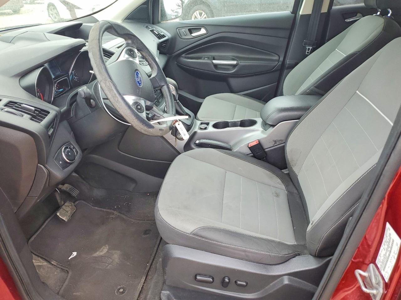 2014 Ford Escape Se Red vin: 1FMCU0GX7EUC29047