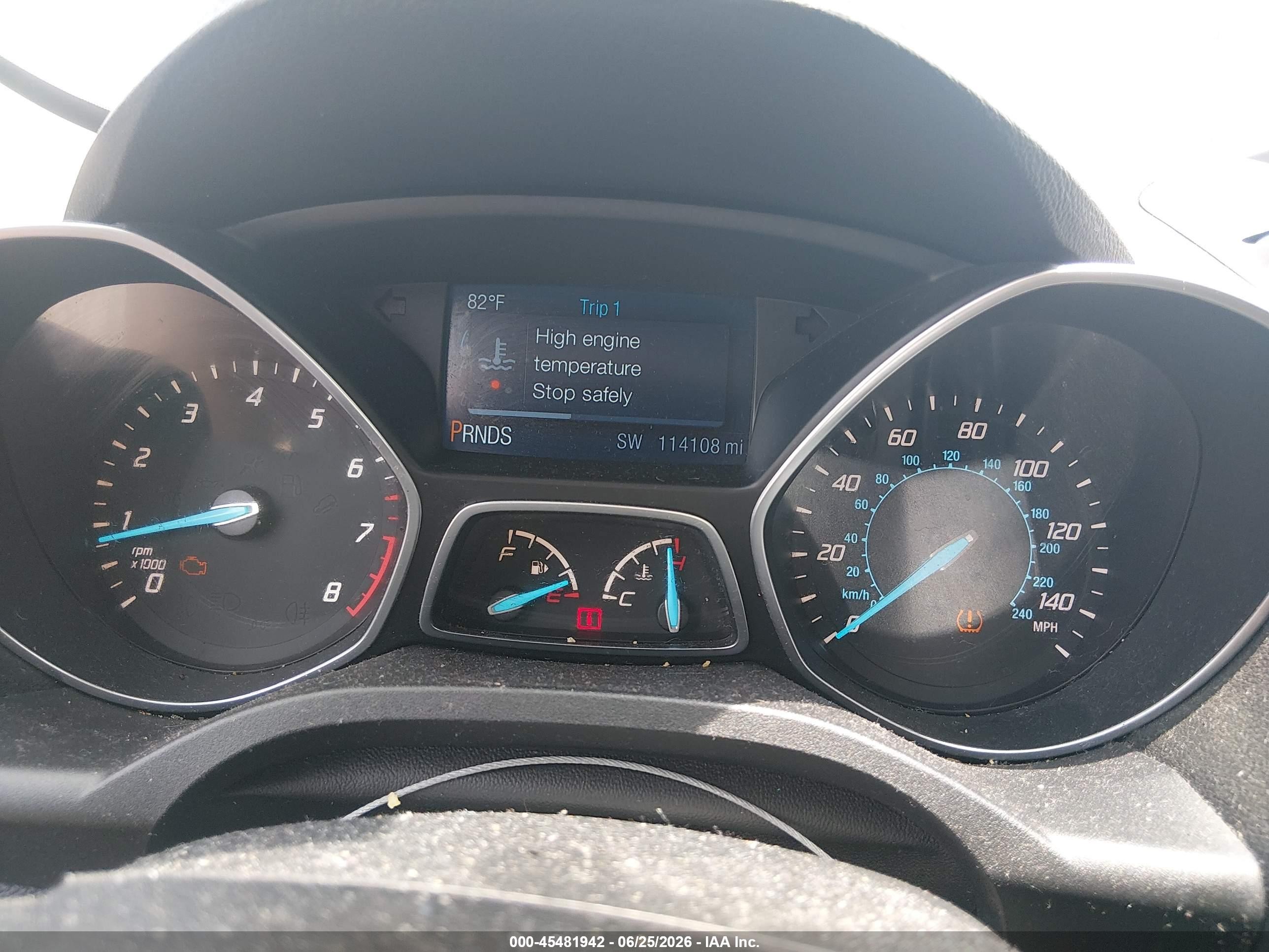 2014 Ford Escape Se Black vin: 1FMCU0GX7EUC68642