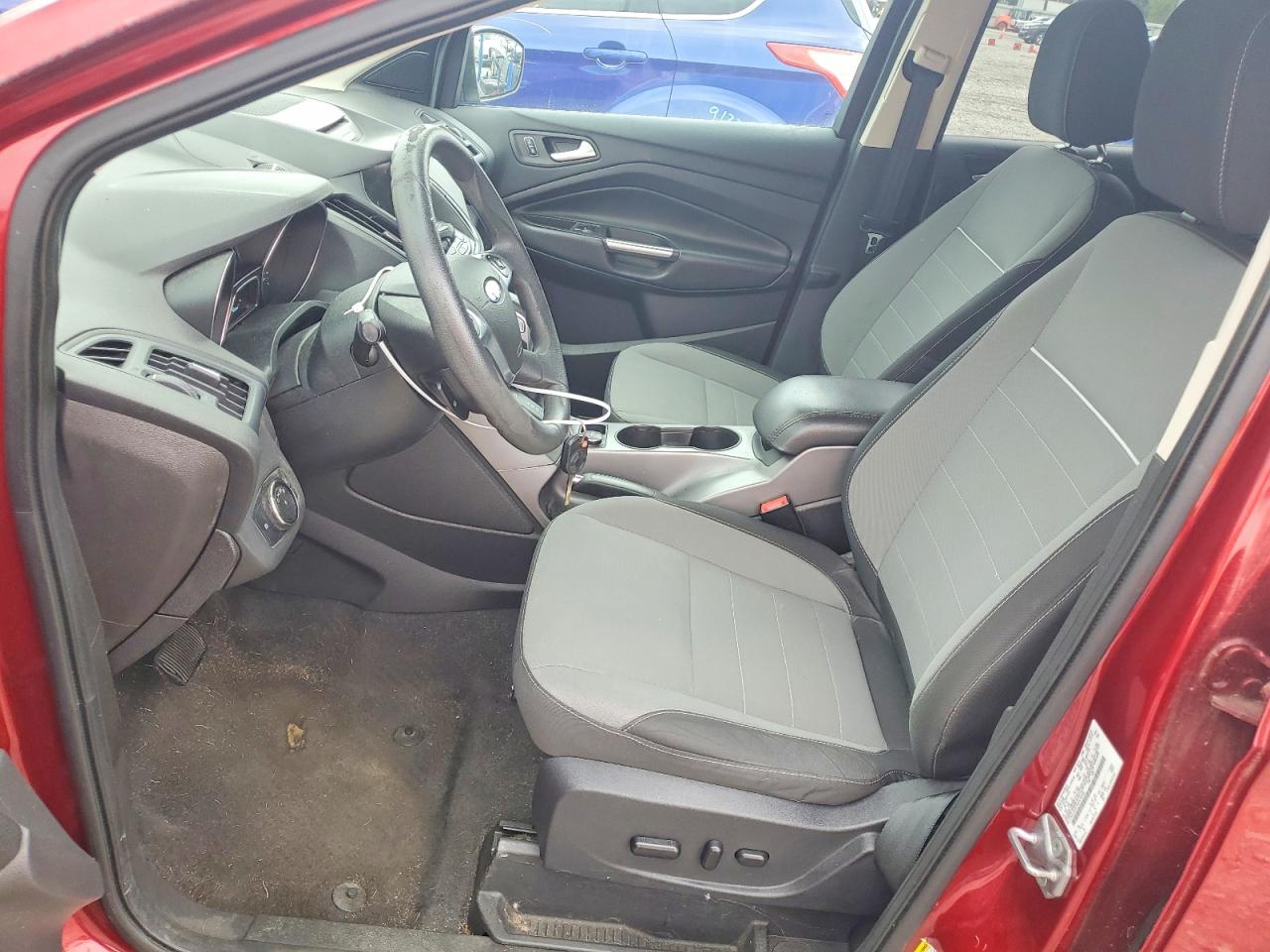 2014 Ford Escape Se Red vin: 1FMCU0GX7EUC74358