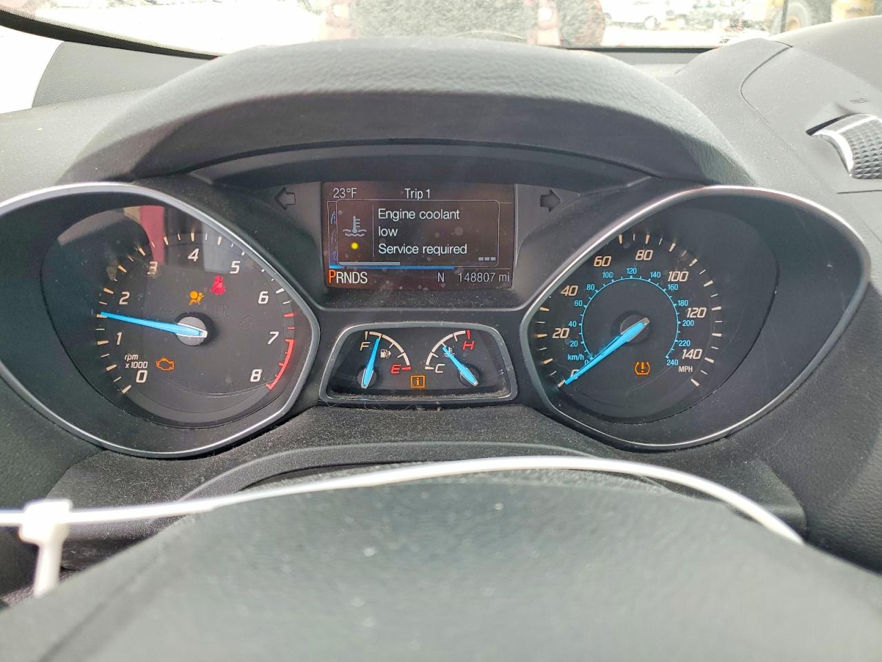 2014 Ford Escape Se Red vin: 1FMCU0GX7EUC74358
