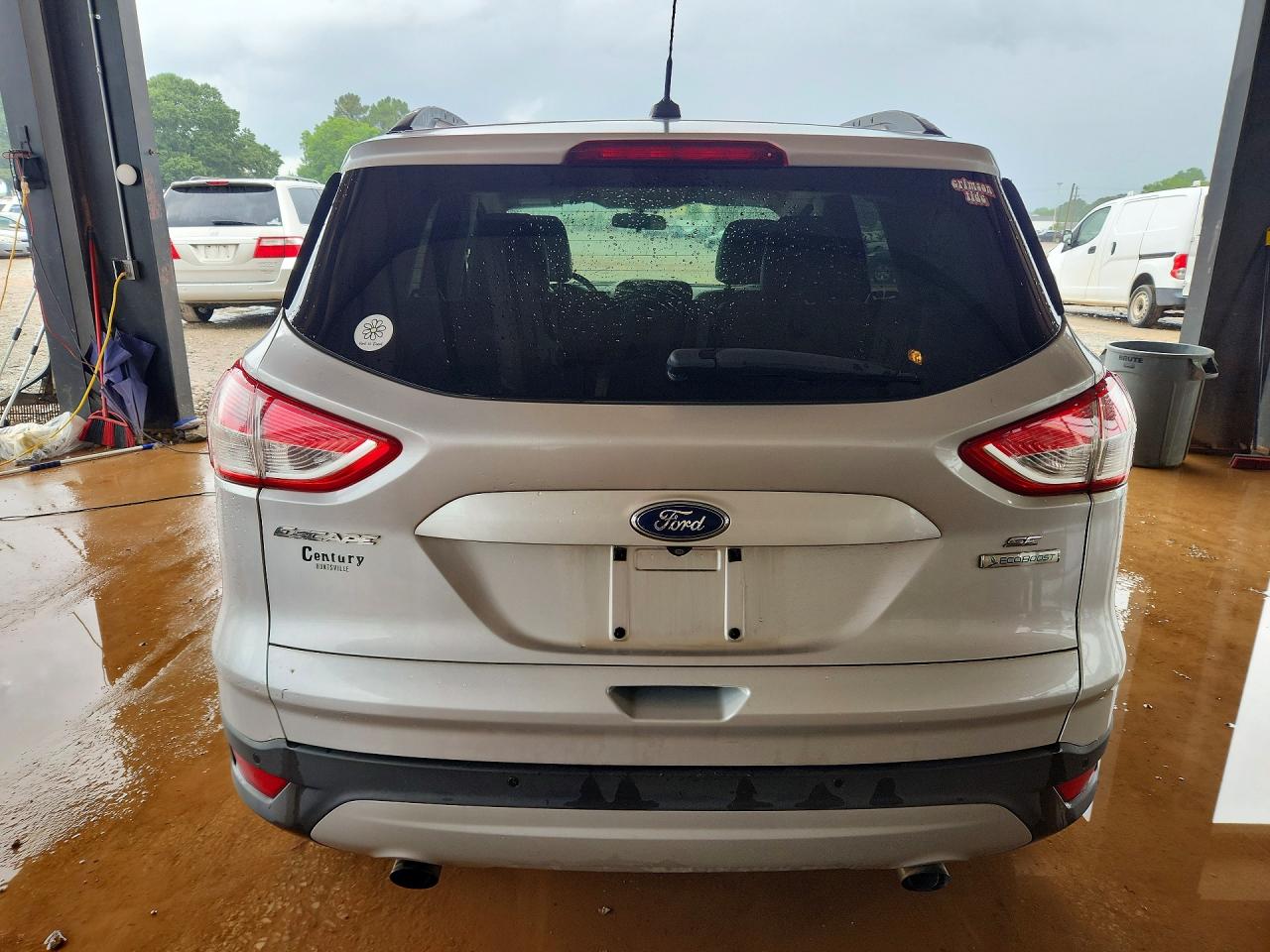 2014 Ford Escape Se Silver vin: 1FMCU0GX7EUC81553