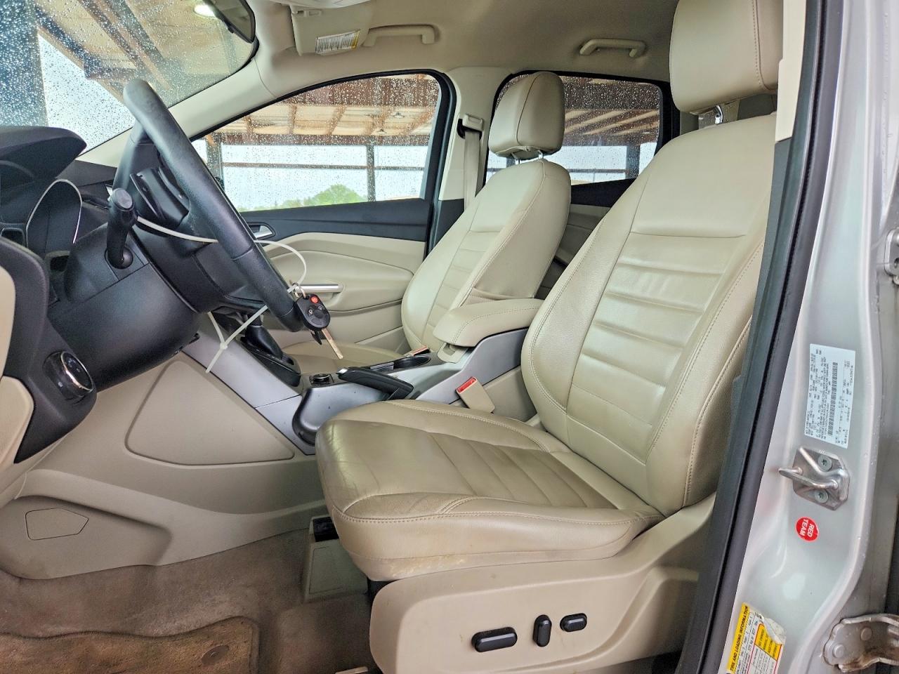2014 Ford Escape Se Silver vin: 1FMCU0GX7EUC81553