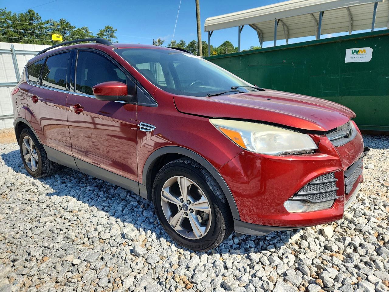 2014 Ford Escape Se Бордовый vin: 1FMCU0GX7EUC93654