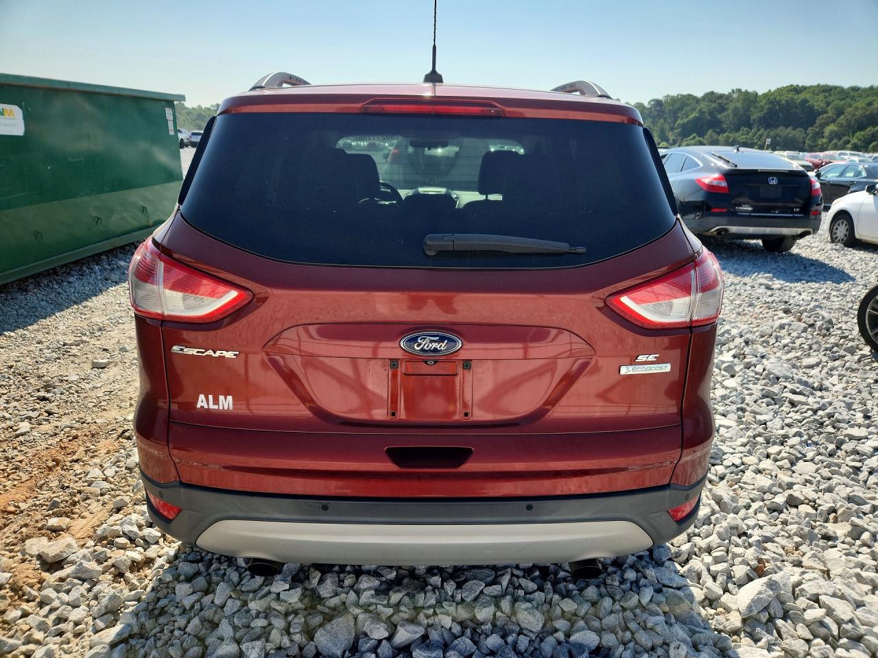 2014 Ford Escape Se Бордовый vin: 1FMCU0GX7EUC93654