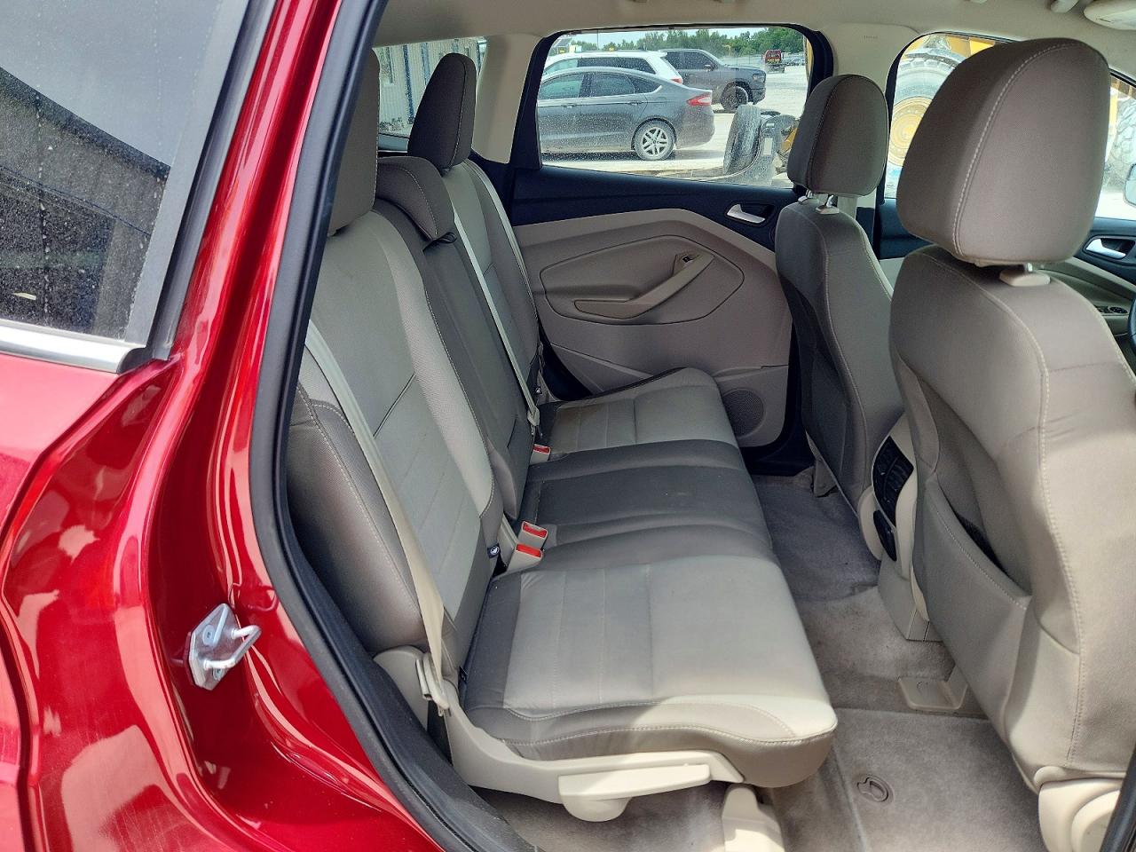2014 Ford Escape Se Red vin: 1FMCU0GX7EUD16317
