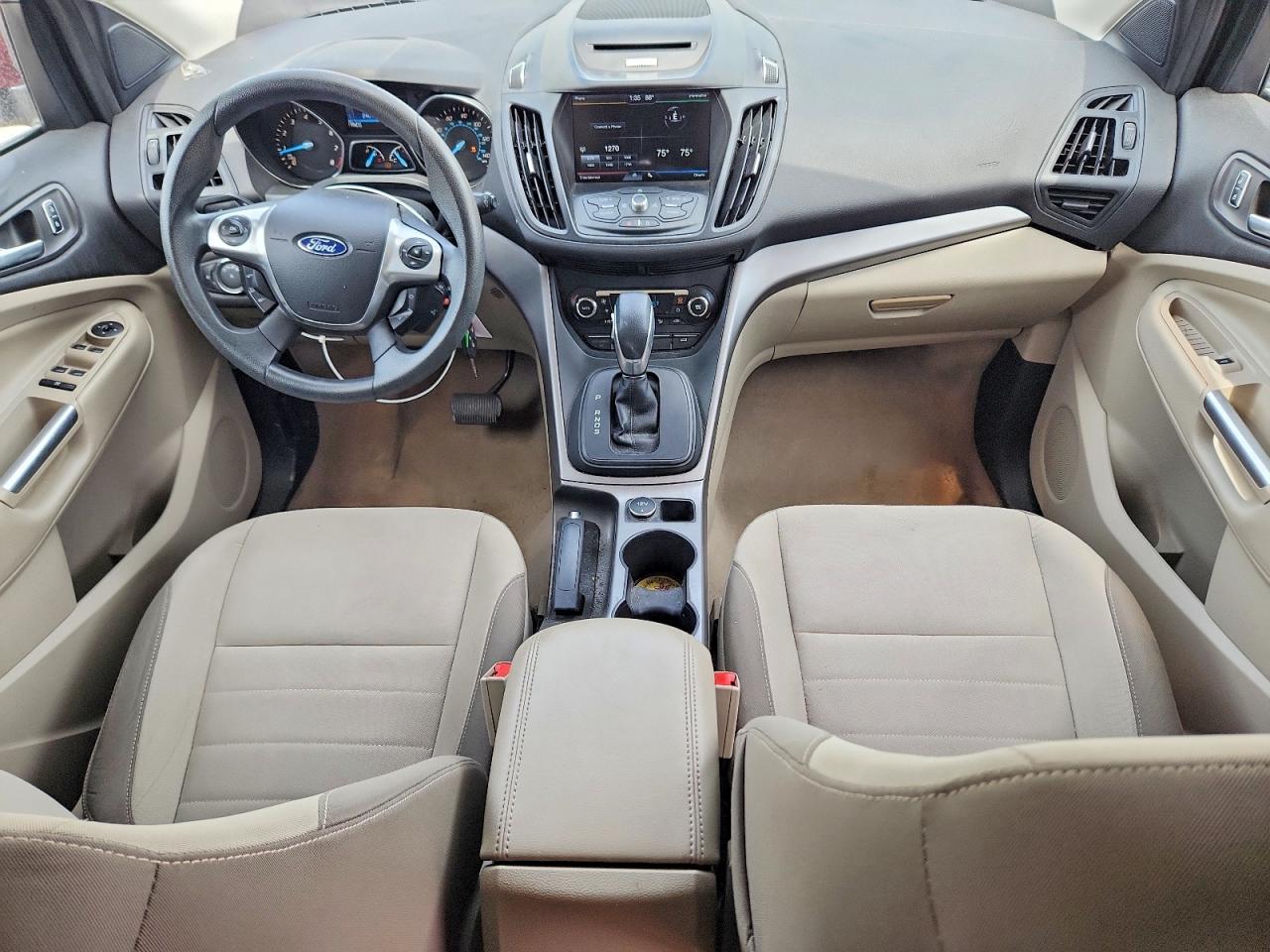 2014 Ford Escape Se Red vin: 1FMCU0GX7EUD16317