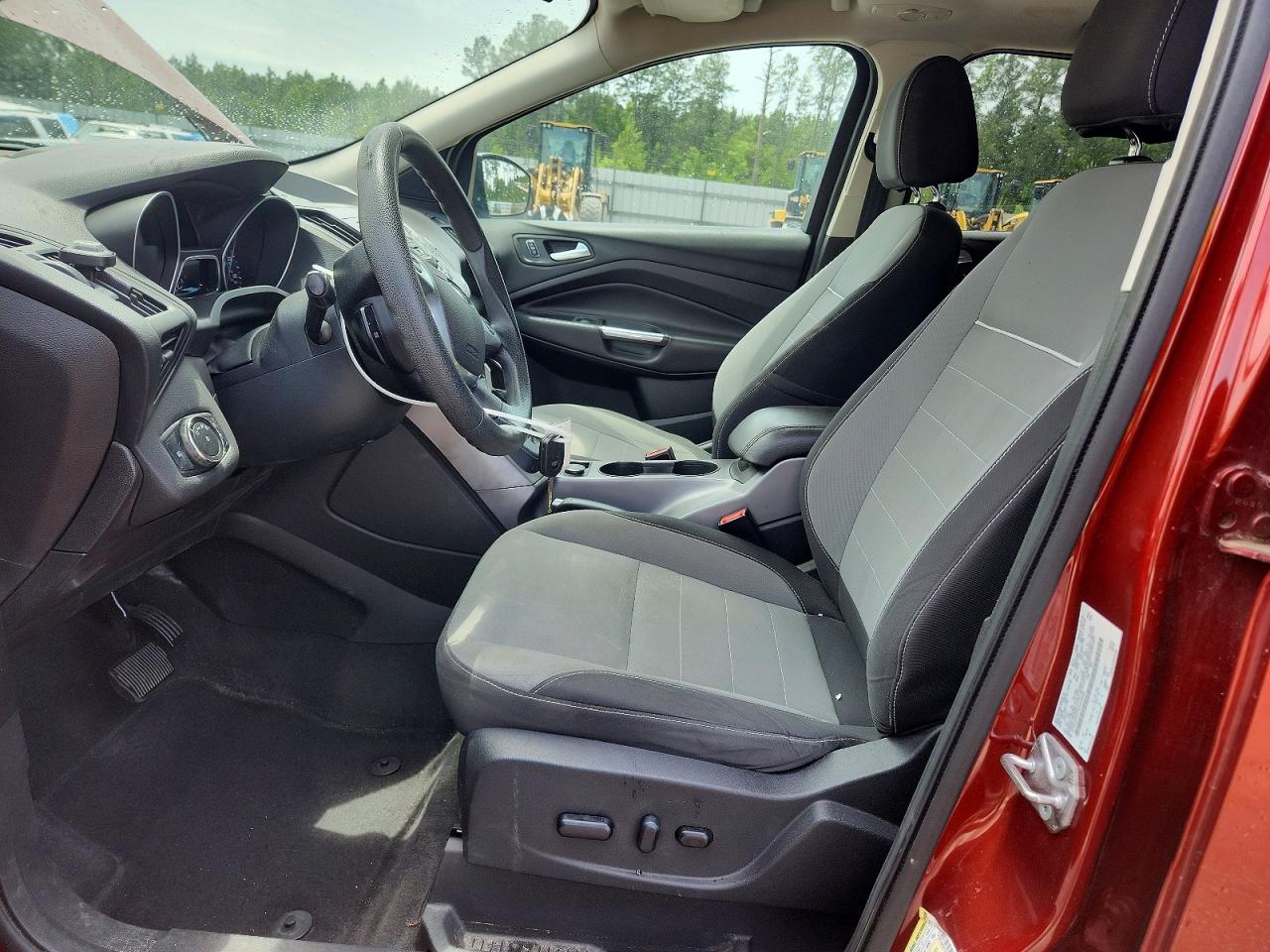 2014 Ford Escape Se Orange vin: 1FMCU0GX7EUD22280