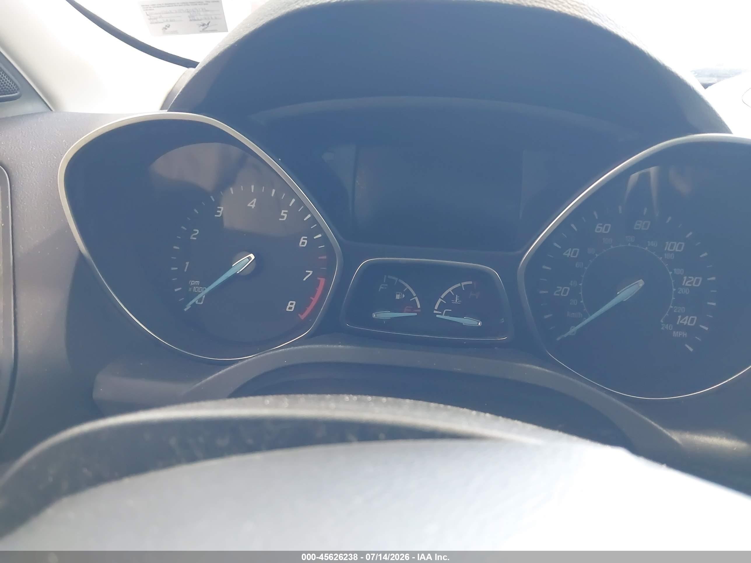 2014 Ford Escape Se Красный vin: 1FMCU0GX7EUD49172