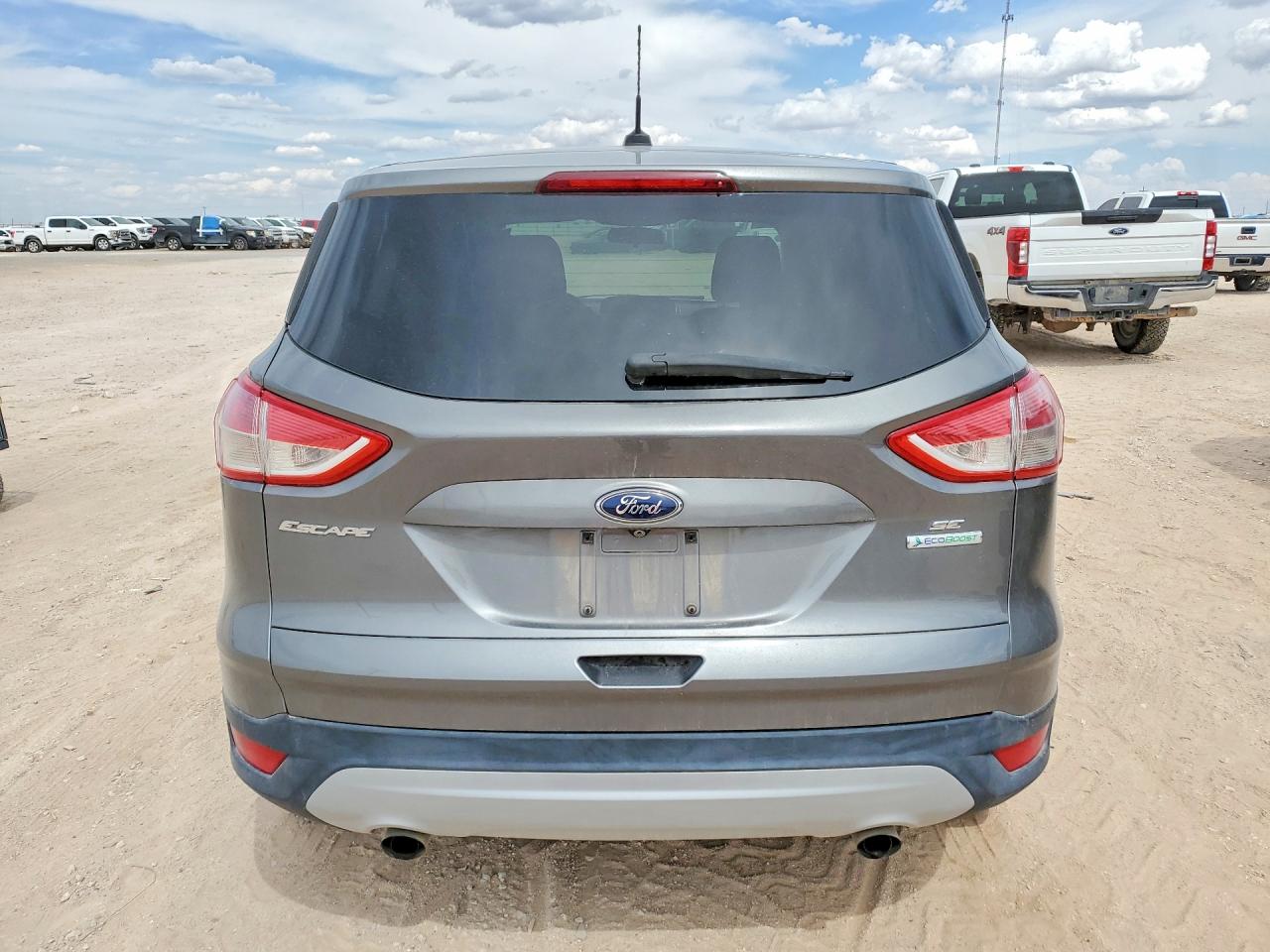 2014 Ford Escape Se Серый vin: 1FMCU0GX7EUD58292