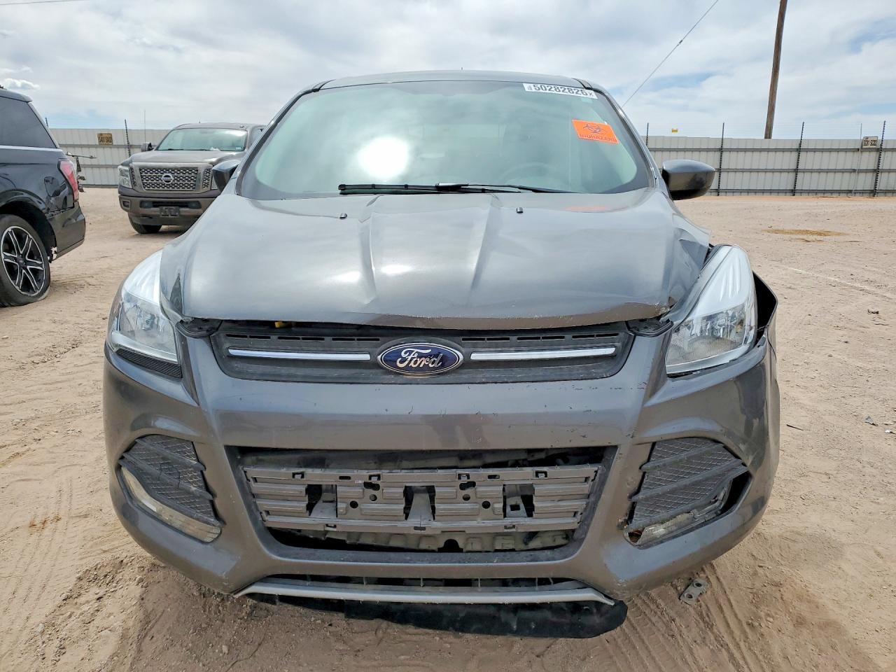 2014 Ford Escape Se Серый vin: 1FMCU0GX7EUD58292