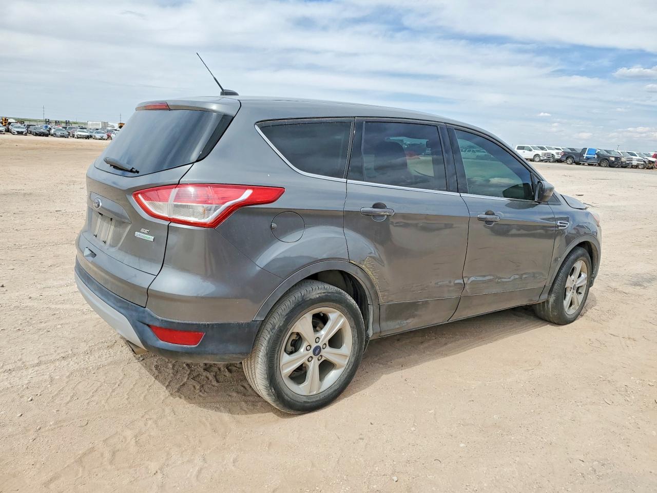 2014 Ford Escape Se Серый vin: 1FMCU0GX7EUD58292