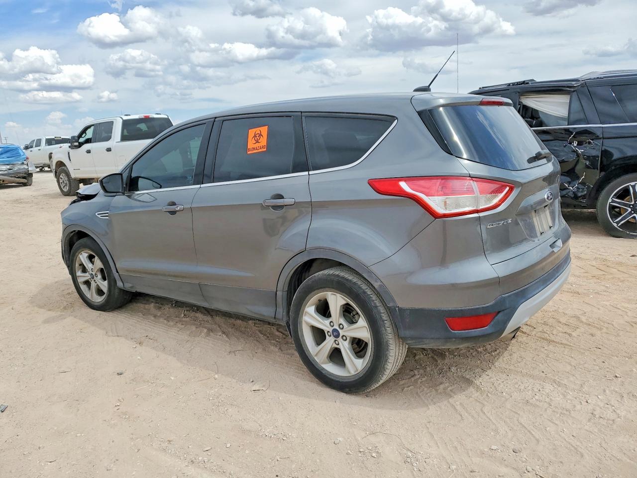 2014 Ford Escape Se Серый vin: 1FMCU0GX7EUD58292
