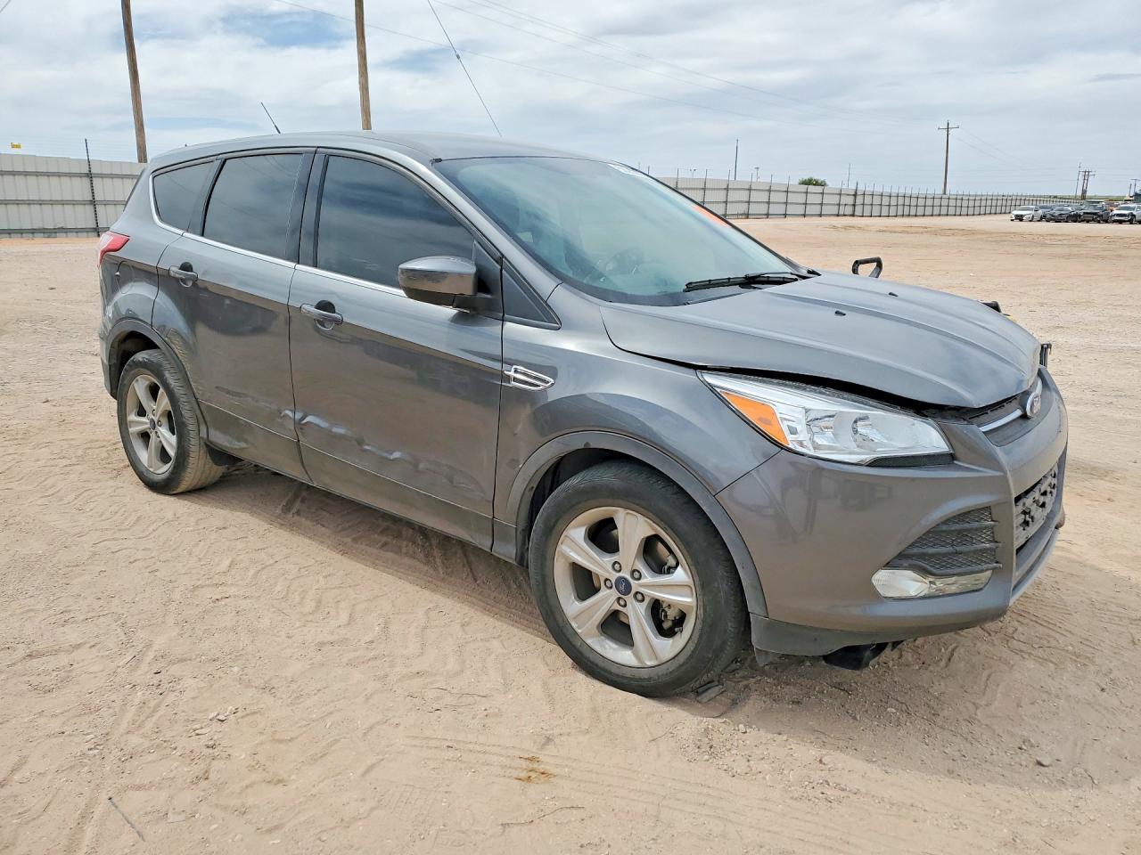 2014 Ford Escape Se Серый vin: 1FMCU0GX7EUD58292