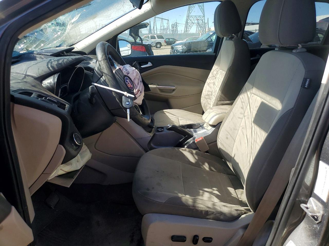 2014 Ford Escape Se Charcoal vin: 1FMCU0GX7EUD72547