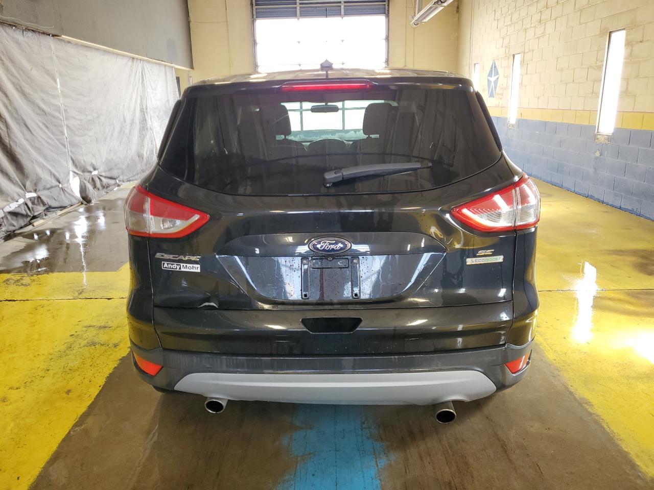 2014 Ford Escape Se Black vin: 1FMCU0GX7EUD78347 Damage: Lift Gate, Multiple Dents/Paint Damage, 2