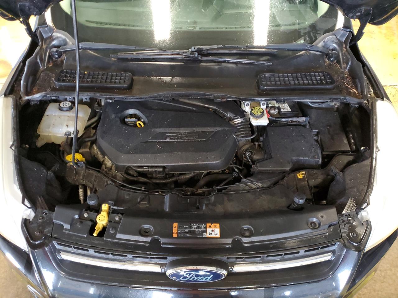 2014 Ford Escape Se Black vin: 1FMCU0GX7EUD78347 Damage: Timing Chain, Broken, Replacement Required
