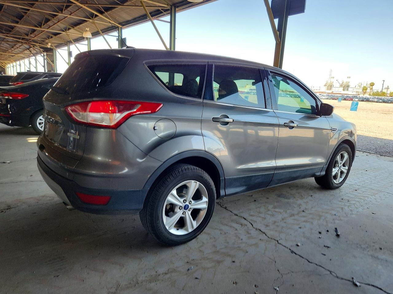 2014 Ford Escape Se Gray vin: 1FMCU0GX7EUD94838