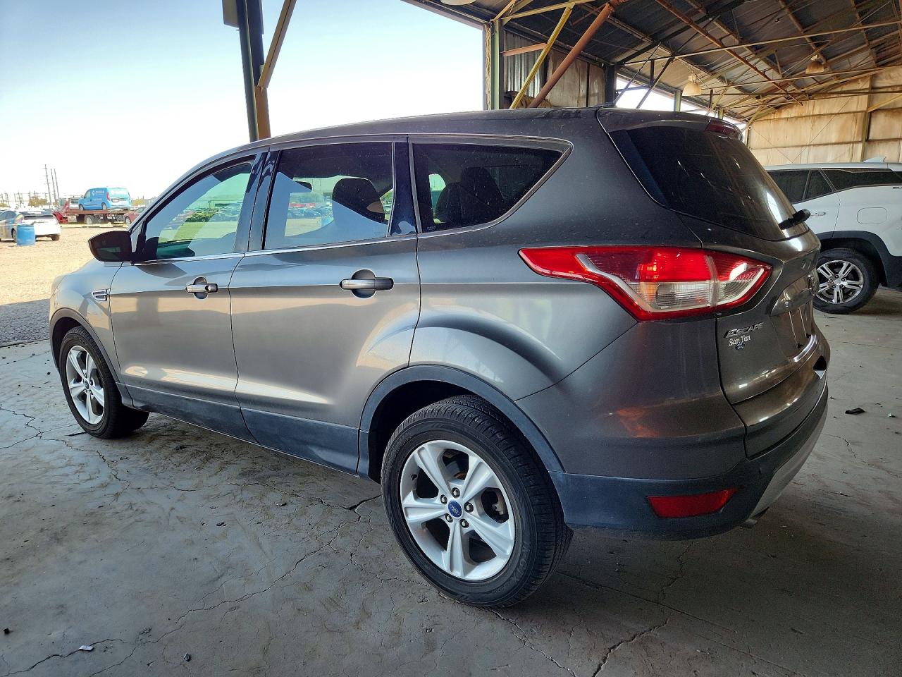 2014 Ford Escape Se Gray vin: 1FMCU0GX7EUD94838