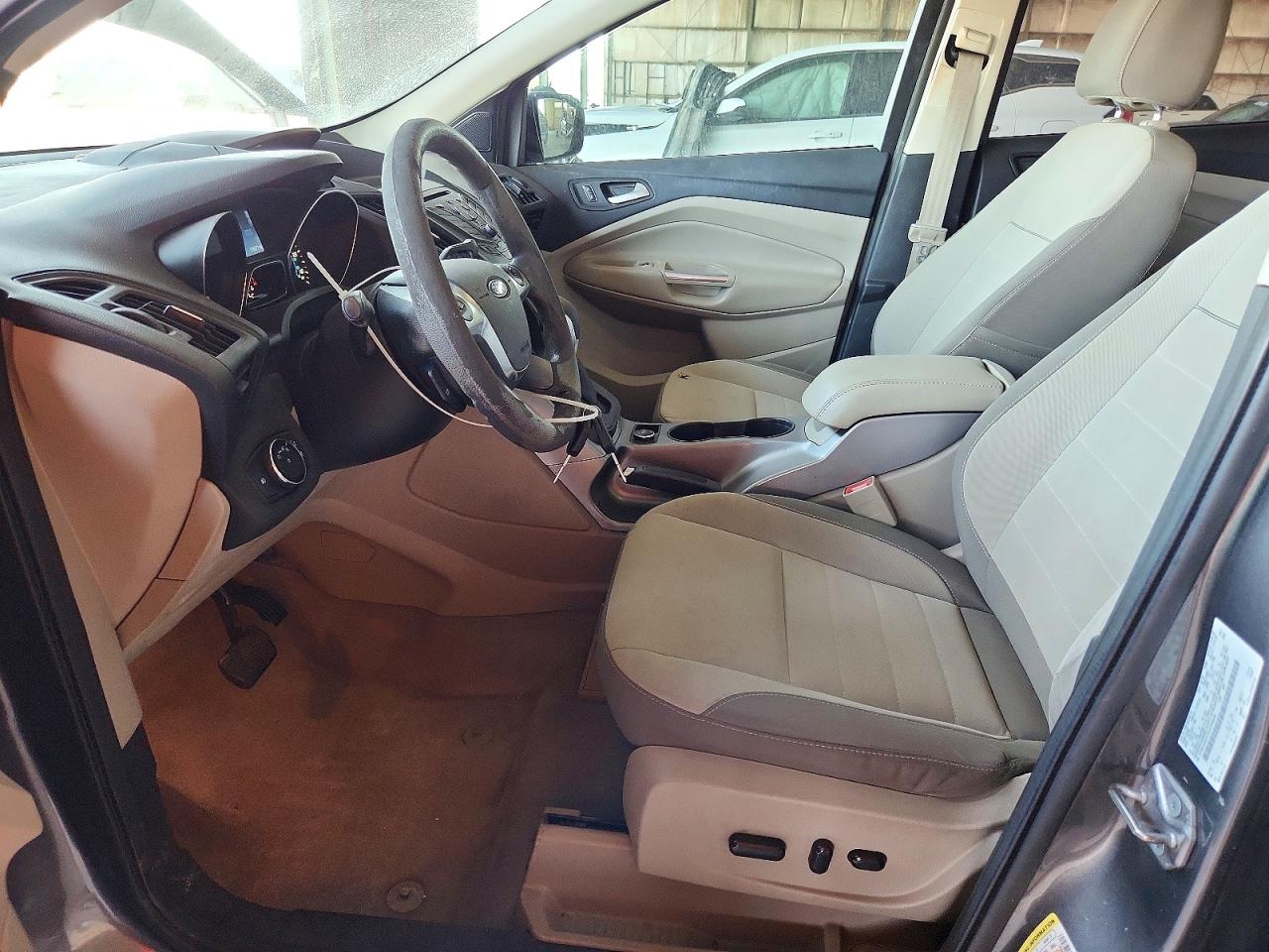2014 Ford Escape Se Gray vin: 1FMCU0GX7EUD94838