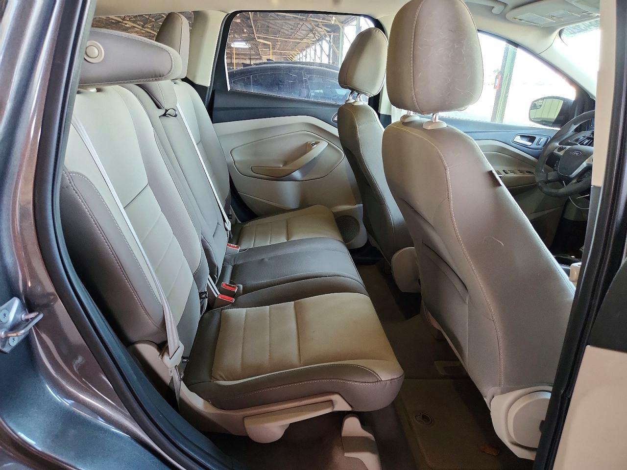 2014 Ford Escape Se Gray vin: 1FMCU0GX7EUD94838