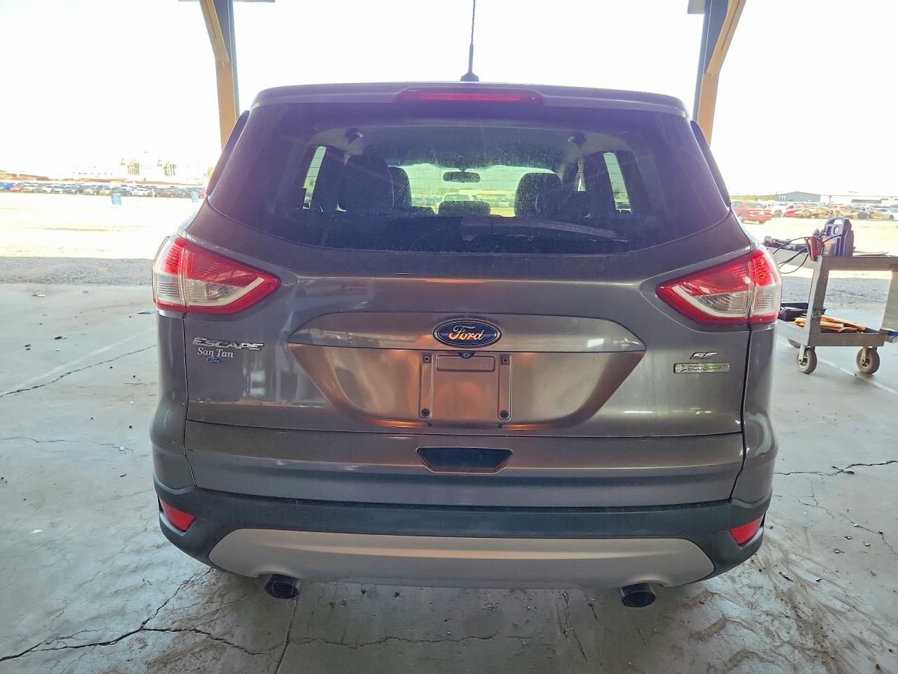 2014 Ford Escape Se Gray vin: 1FMCU0GX7EUD94838