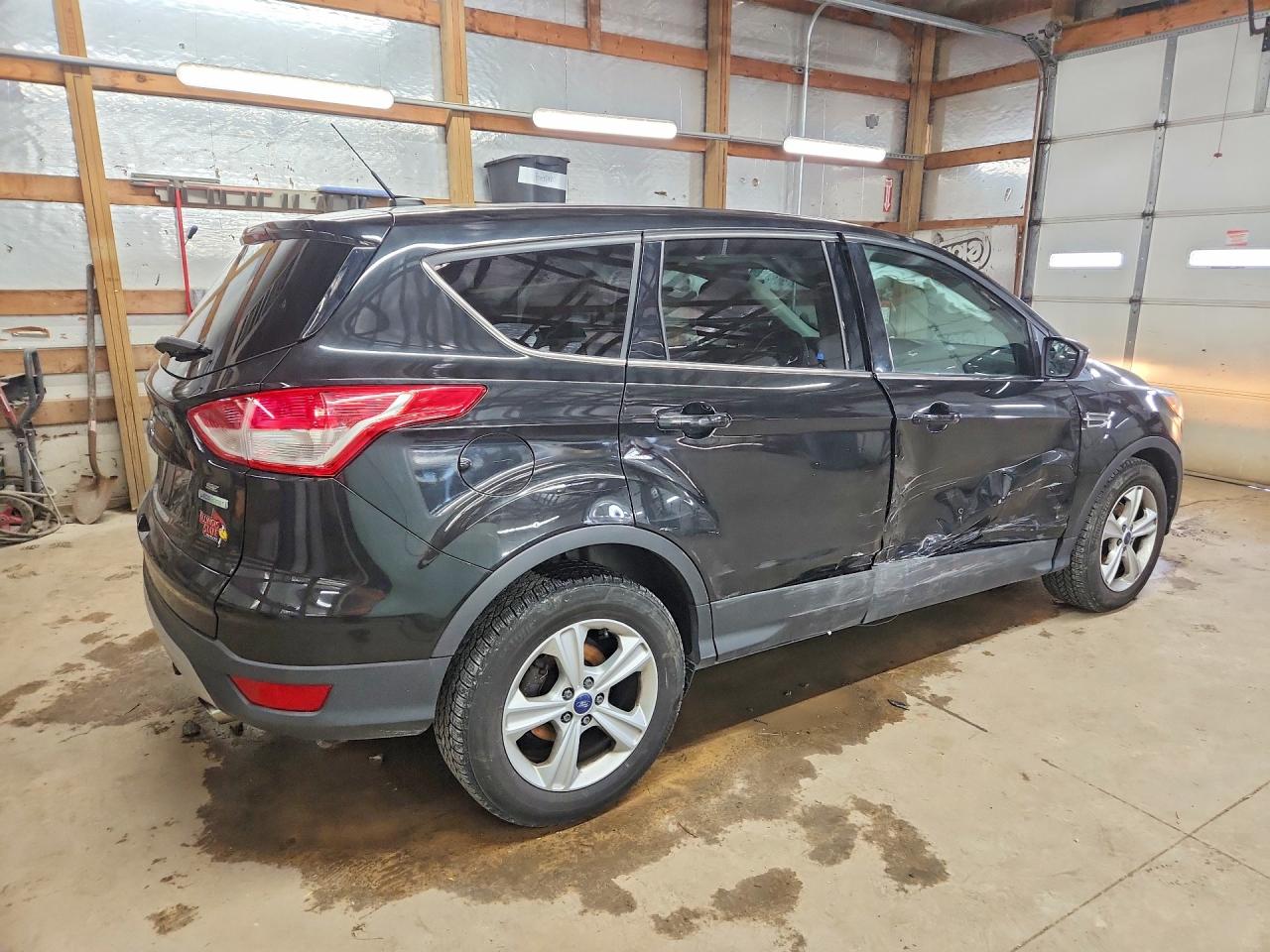 2014 Ford Escape Se Черный vin: 1FMCU0GX7EUD99893