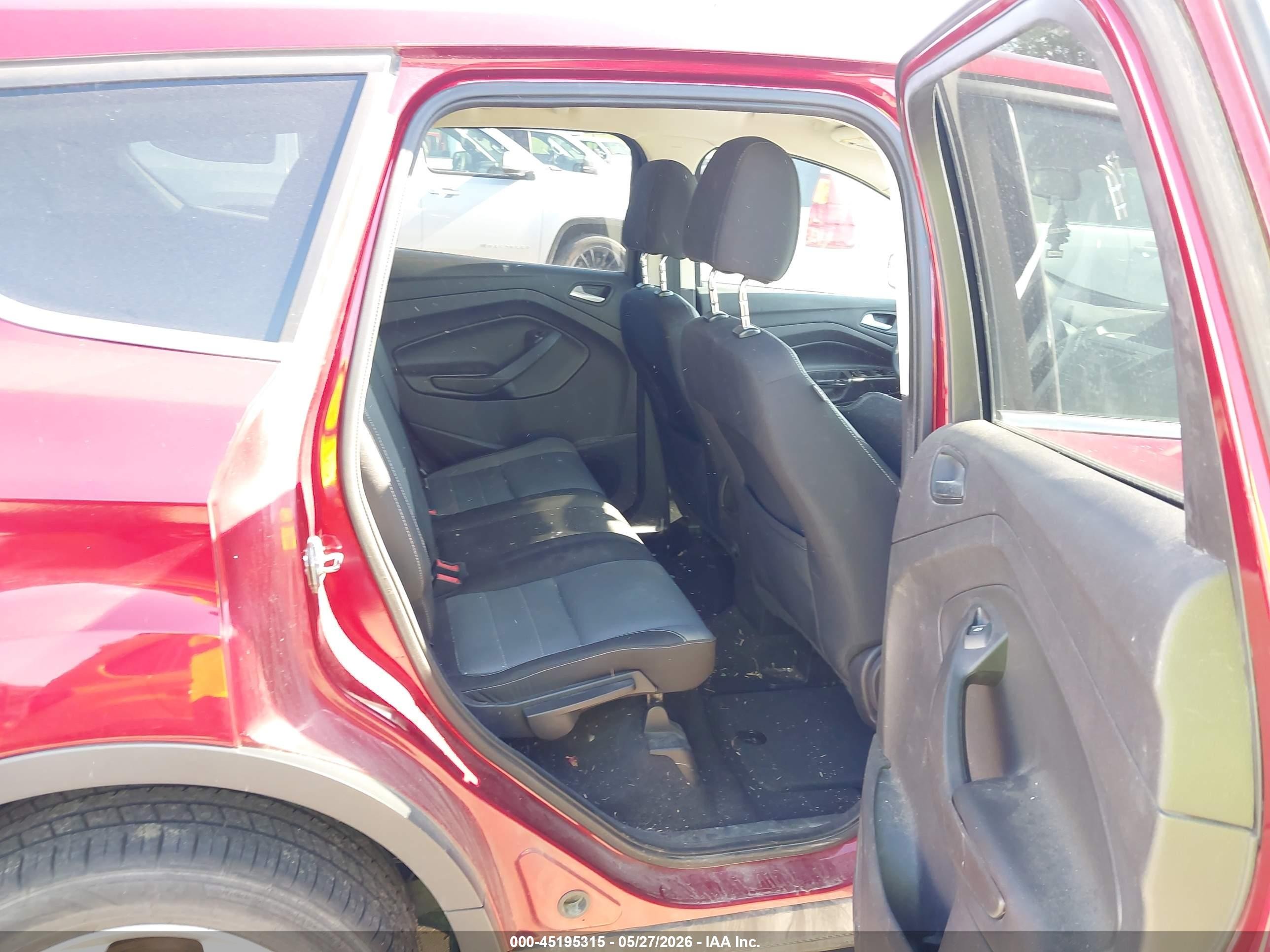2014 Ford Escape Se Красный vin: 1FMCU0GX7EUE26039