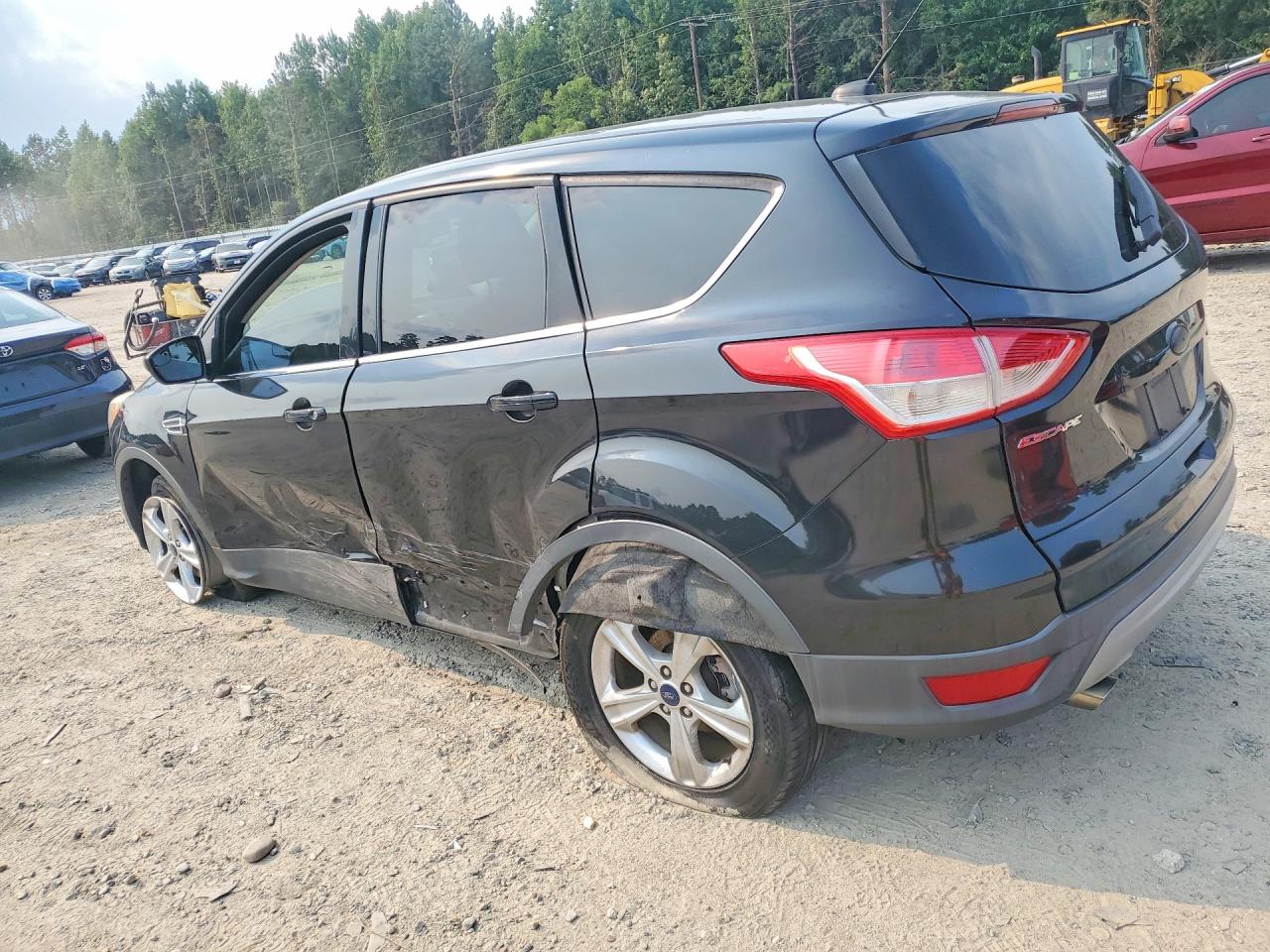 2015 Ford Escape Se Black vin: 1FMCU0GX7FUA35586