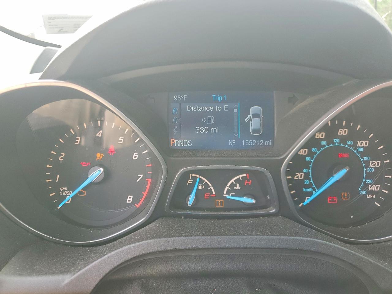 2015 Ford Escape Se Black vin: 1FMCU0GX7FUA35586
