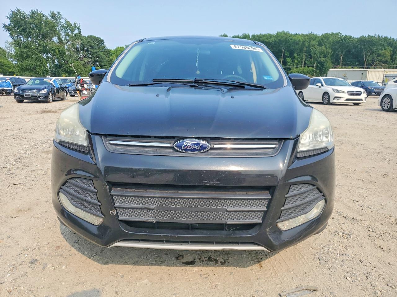 2015 Ford Escape Se Black vin: 1FMCU0GX7FUA35586