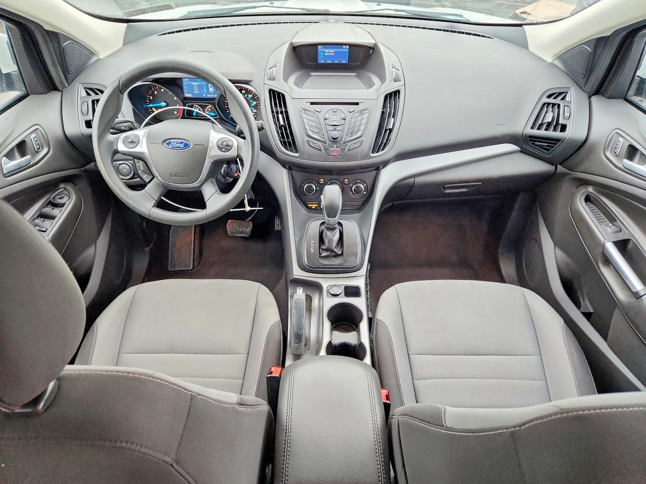 2015 Ford Escape Se White vin: 1FMCU0GX7FUA45518